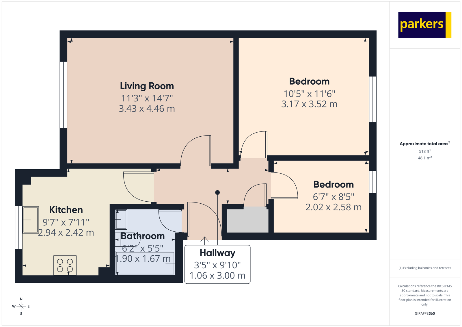 35, Harbury Court, Berkshire floorplan