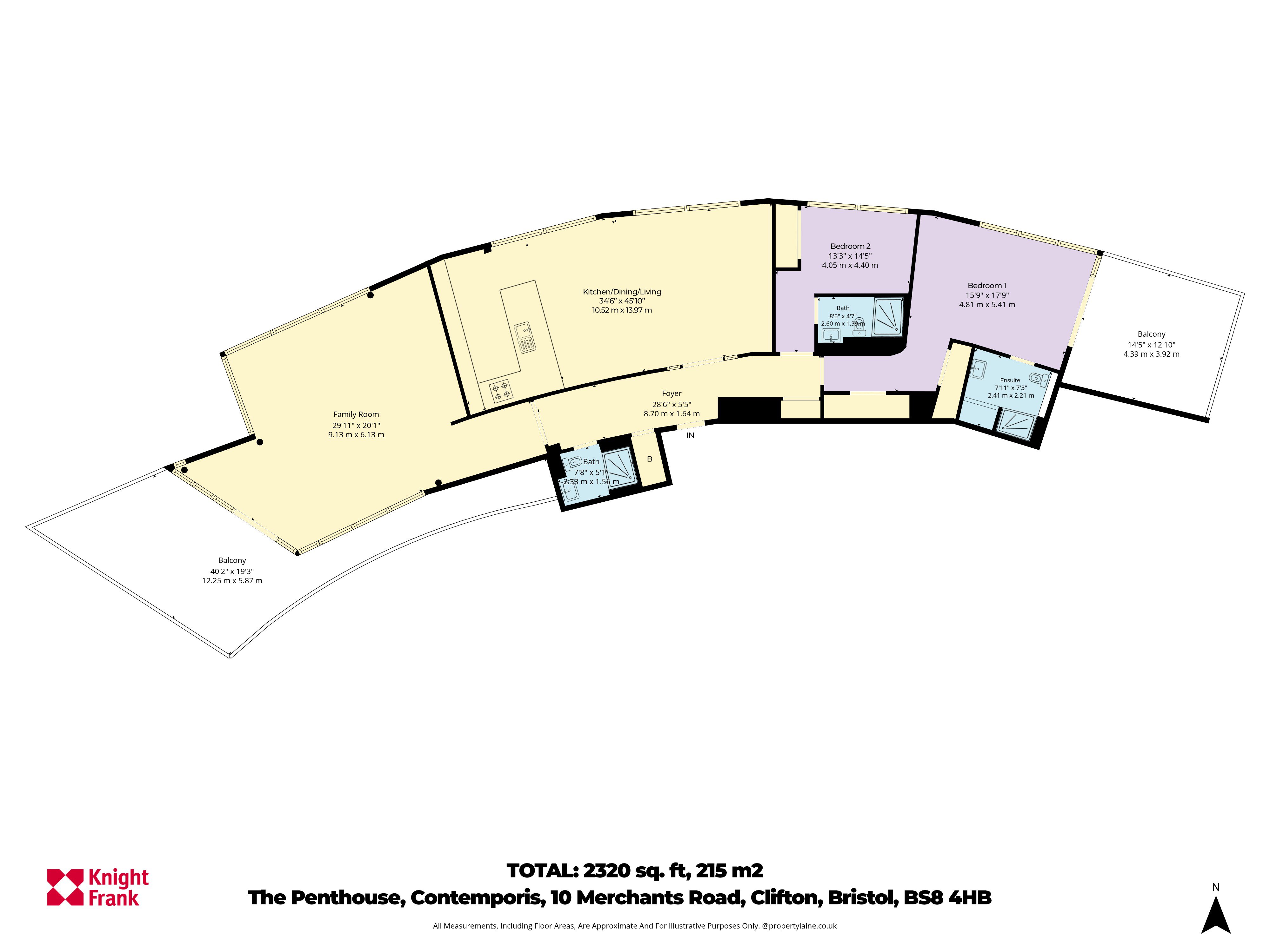 10, Merchants Road, Bristol floorplan