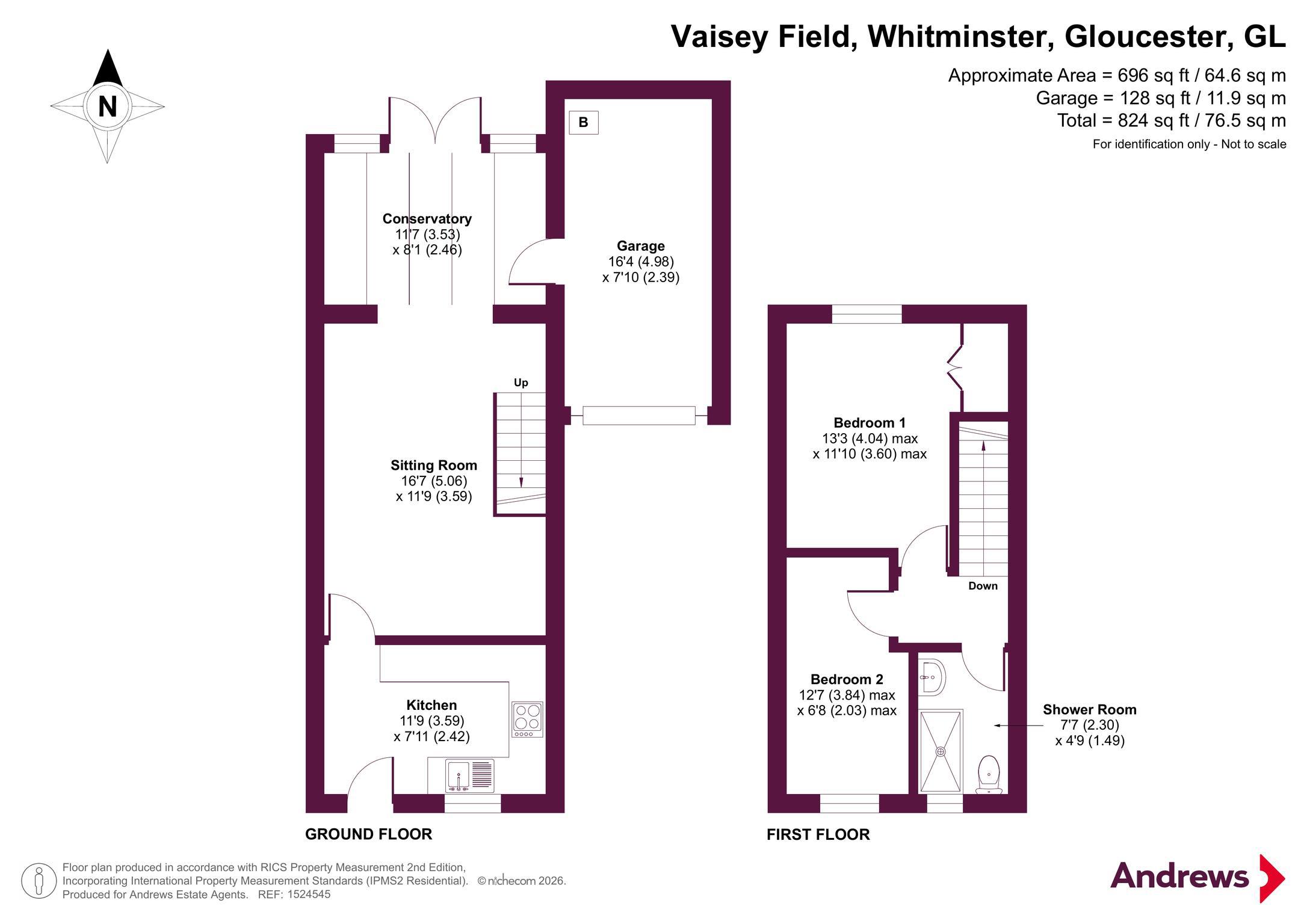 25, Vaisey Field, Gloucester floorplan