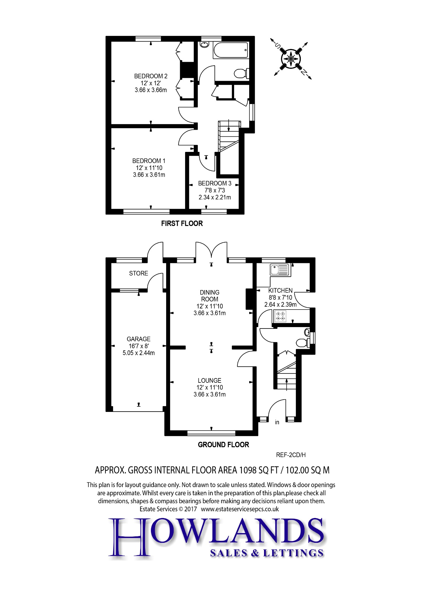 3 Bedrooms Detached house to rent in Cedar Close, Bagshot GU19