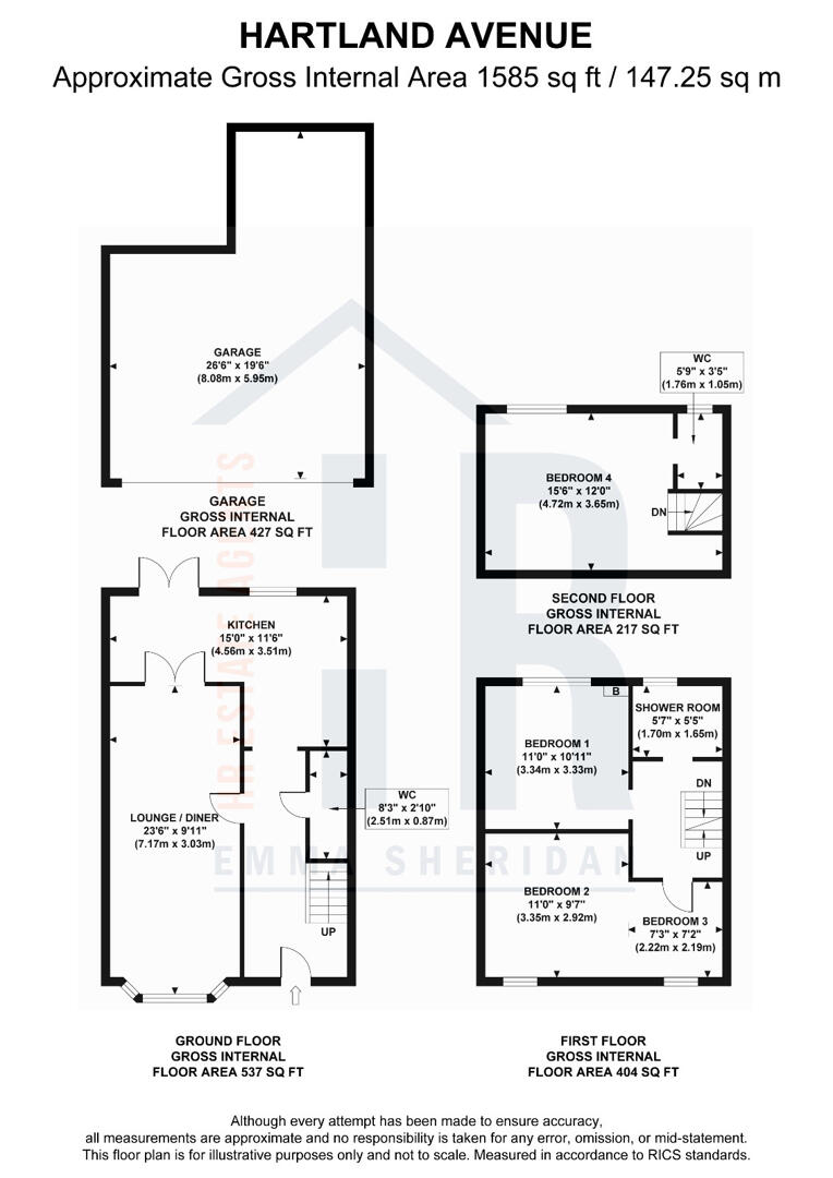 27, Hartland Avenue, COVENTRY floorplan