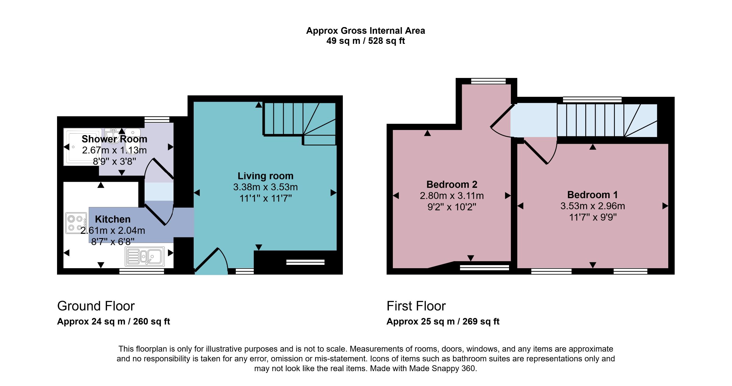 10b Finkle Street, Knaresborough floorplan