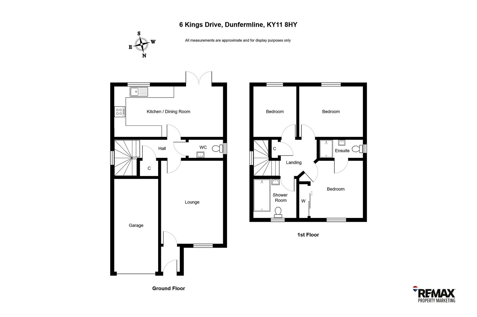 6 Kings Drive, Dunfermline floorplan