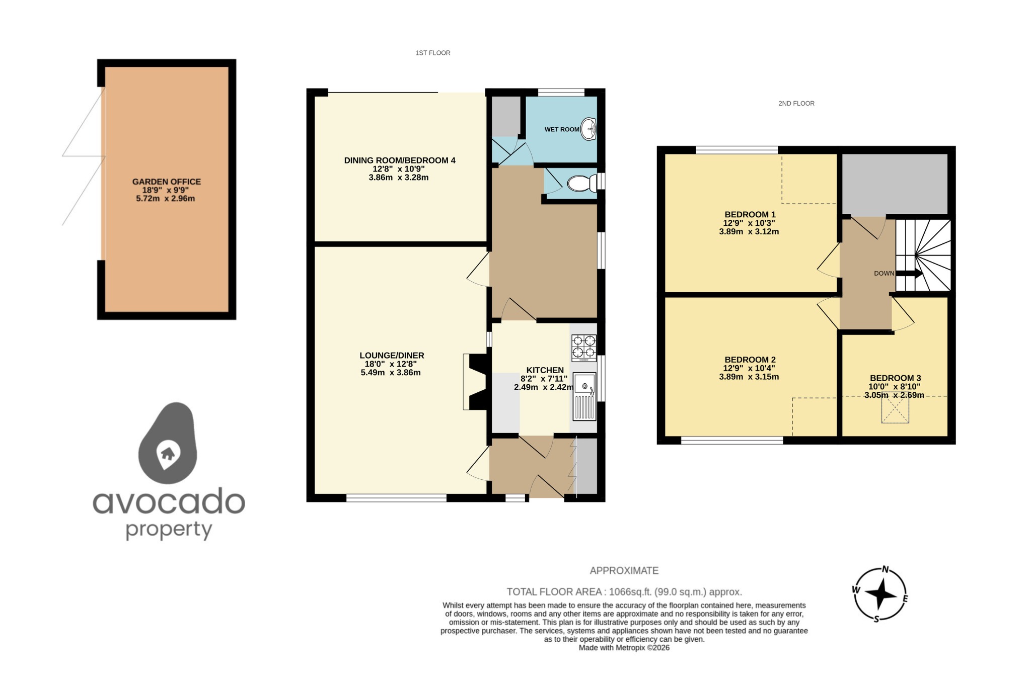 14 Melrose Gardens, Arborfield Cross, Berkshire floorplan