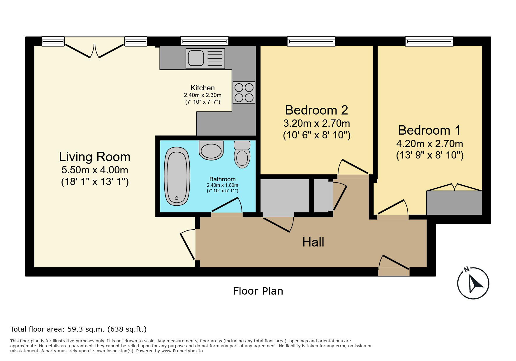 Warren Way, Edgware floorplan