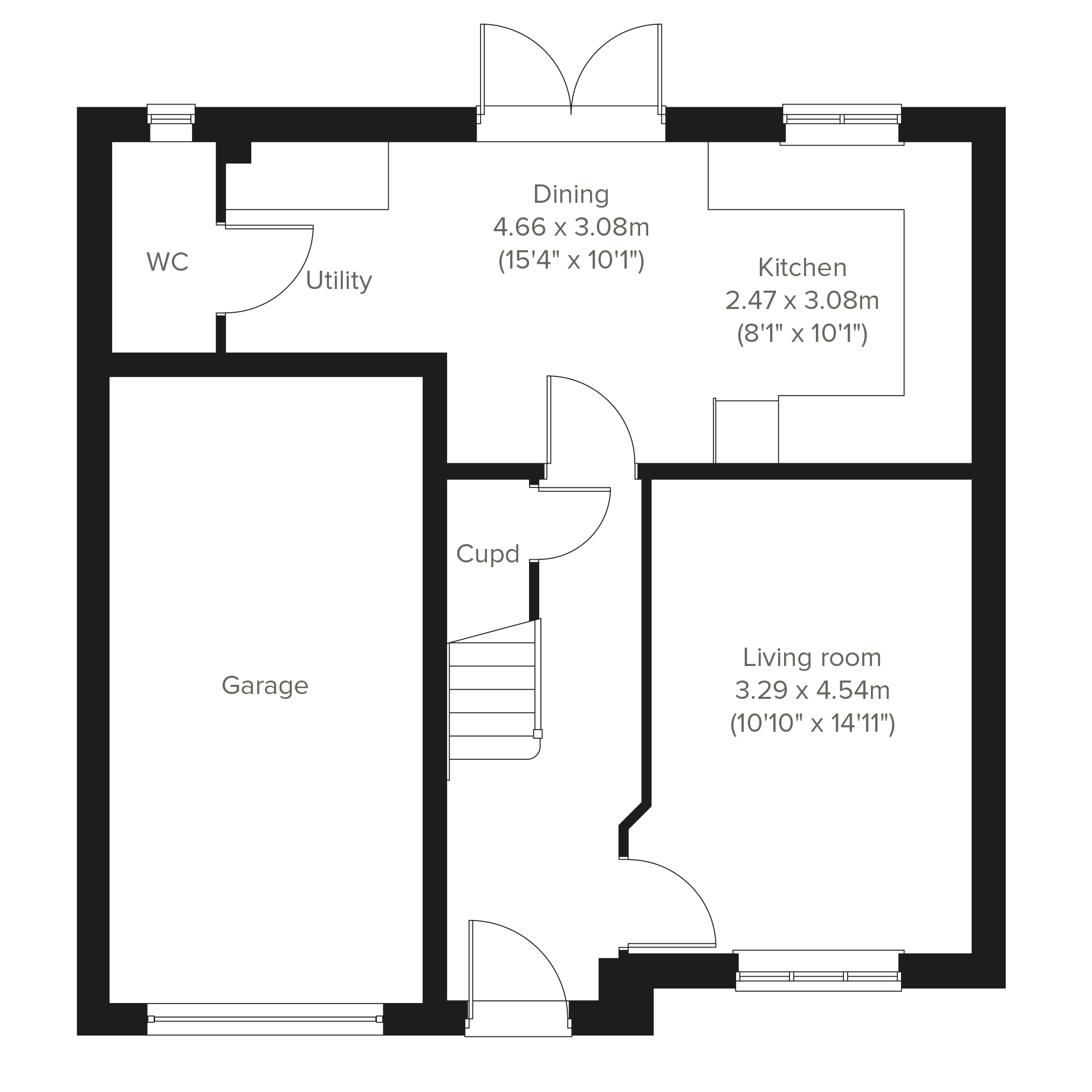 151, Partridge Road, Hadleigh floorplan