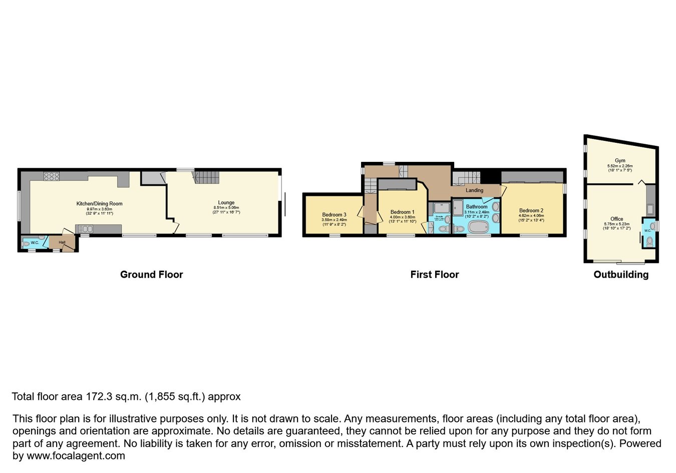 Rose Cottage, Spout Lane, Stoke-on-Trent floorplan