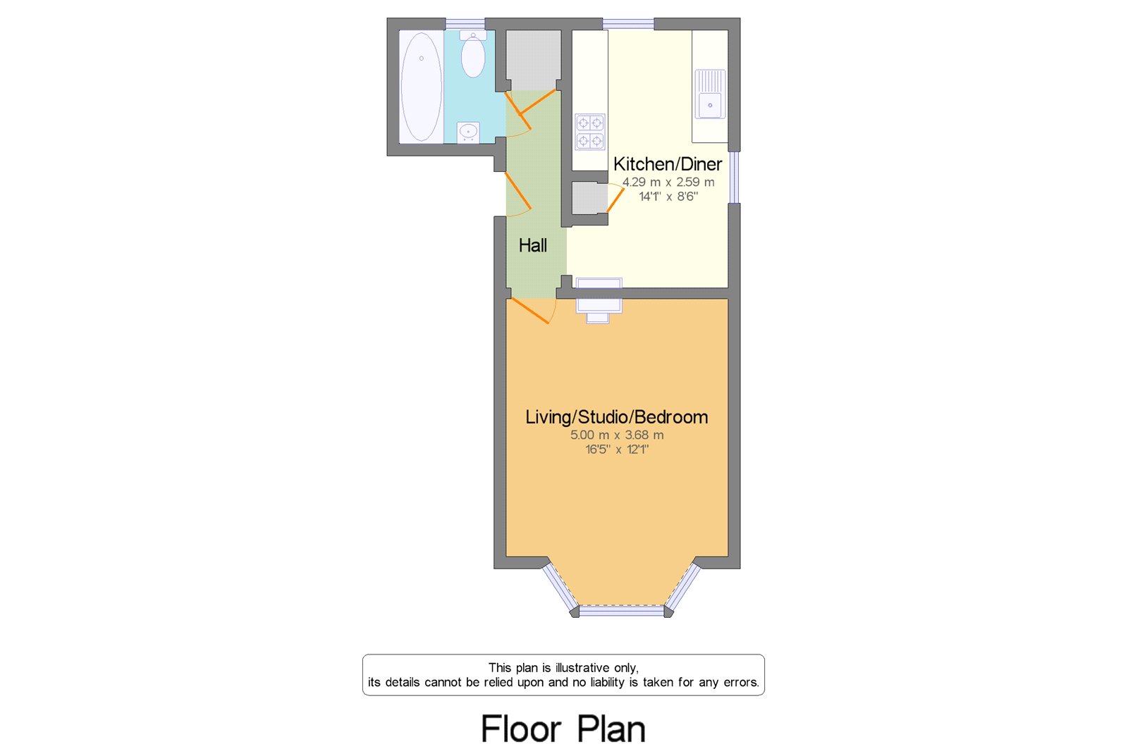 3, Firefield, Robertsbridge floorplan