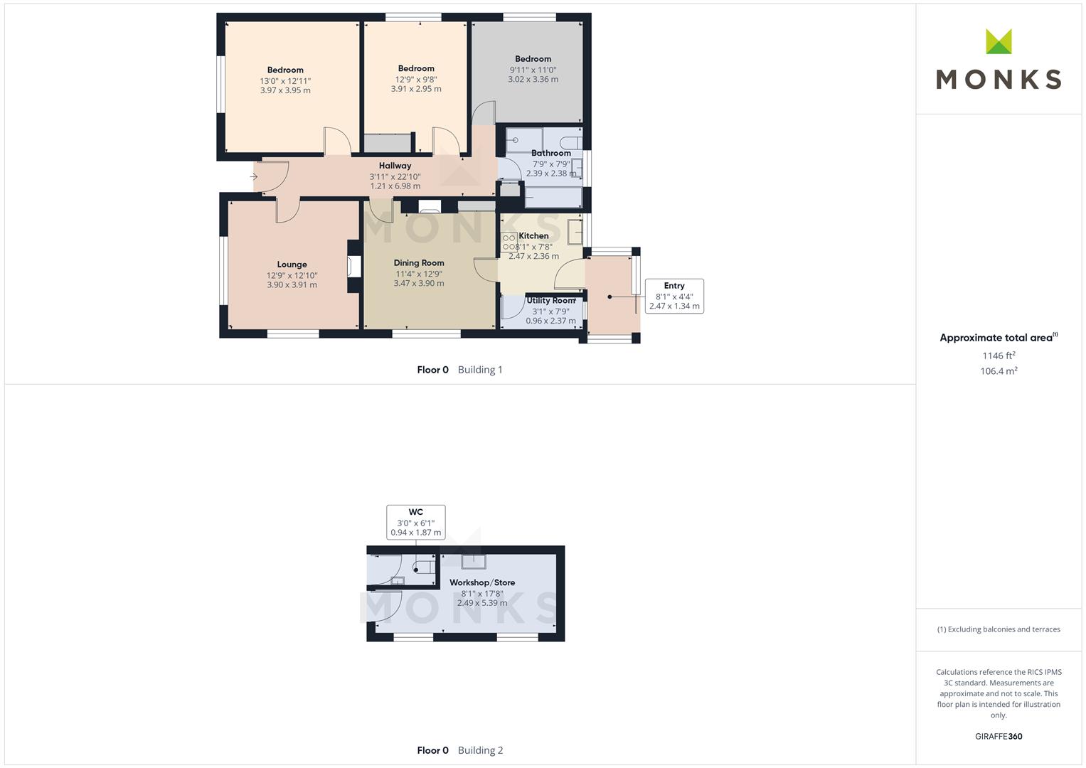 Misty Dawn, Shrewsbury floorplan