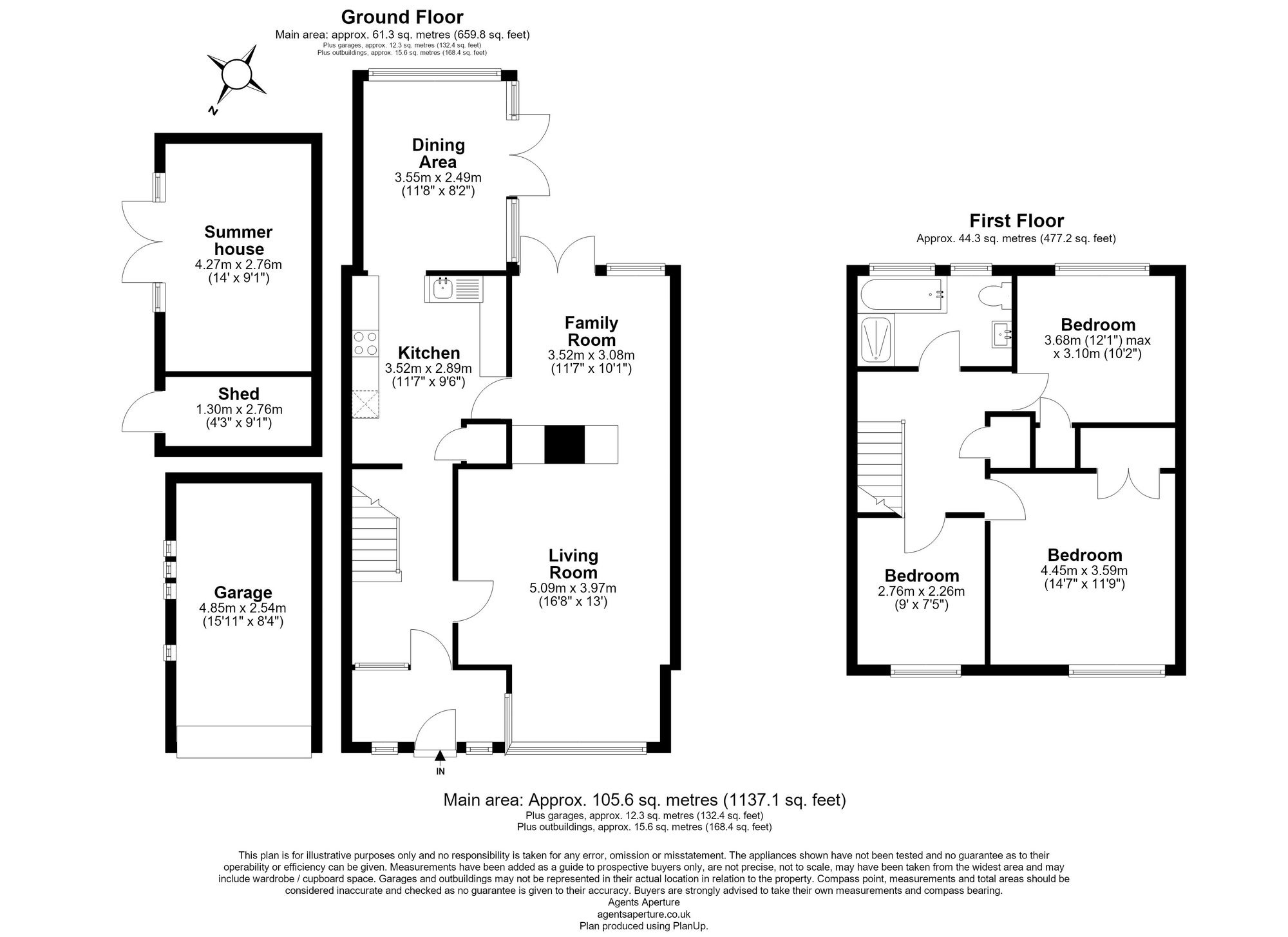 6 Barned Court, Maidstone floorplan