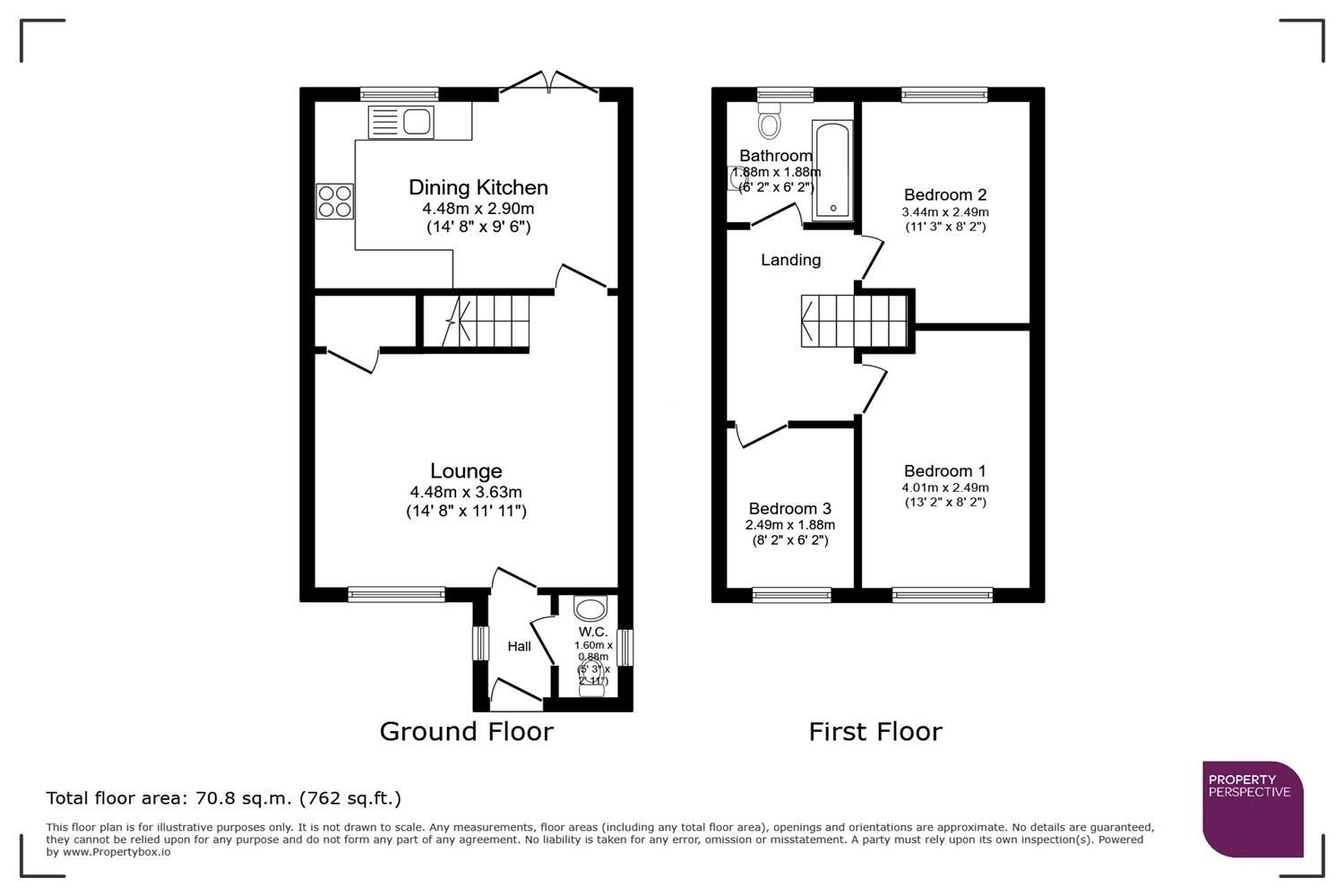 25, Woodview Drive, Accrington floorplan