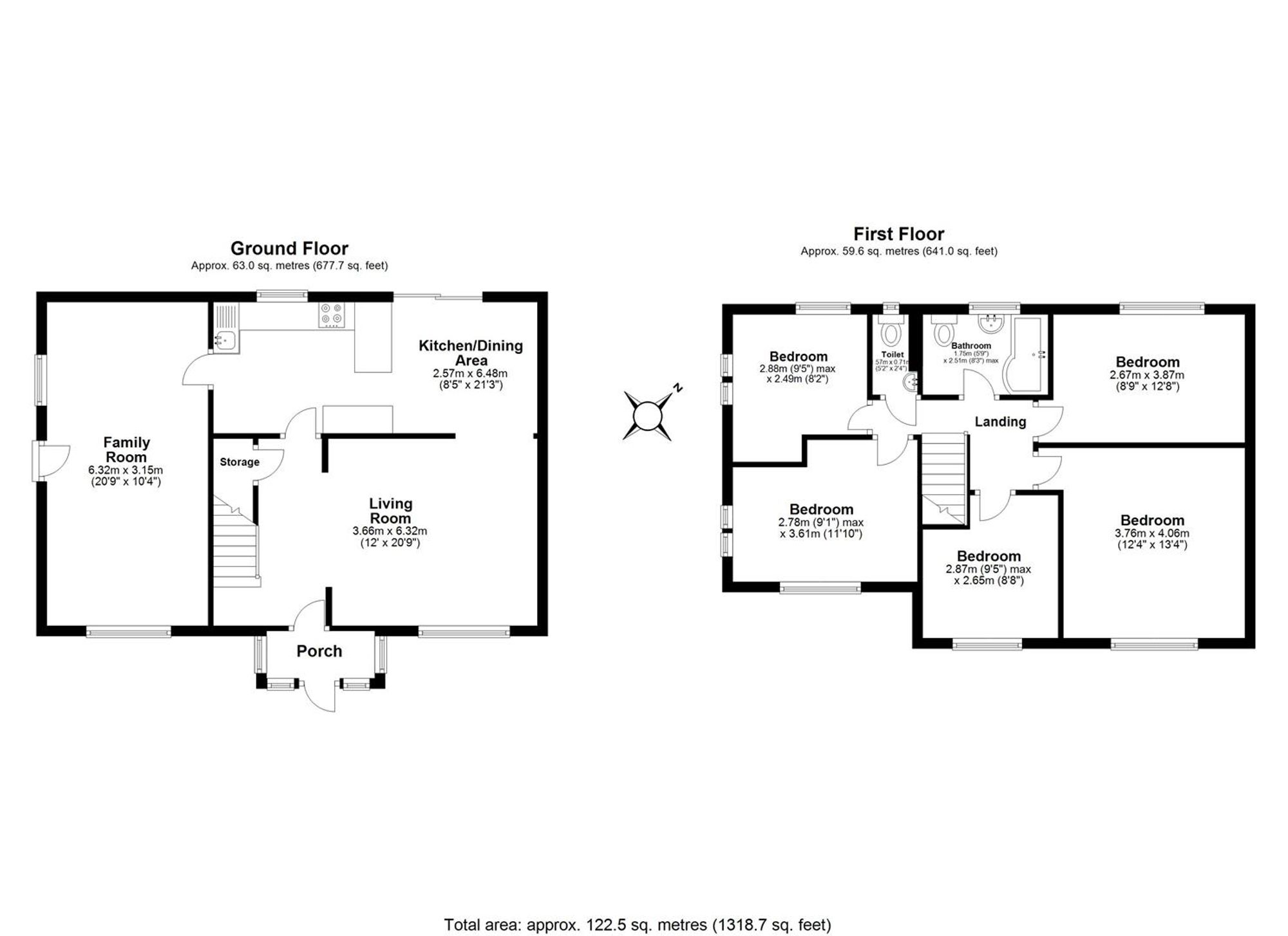 Huntsman Road, Hainault floorplan