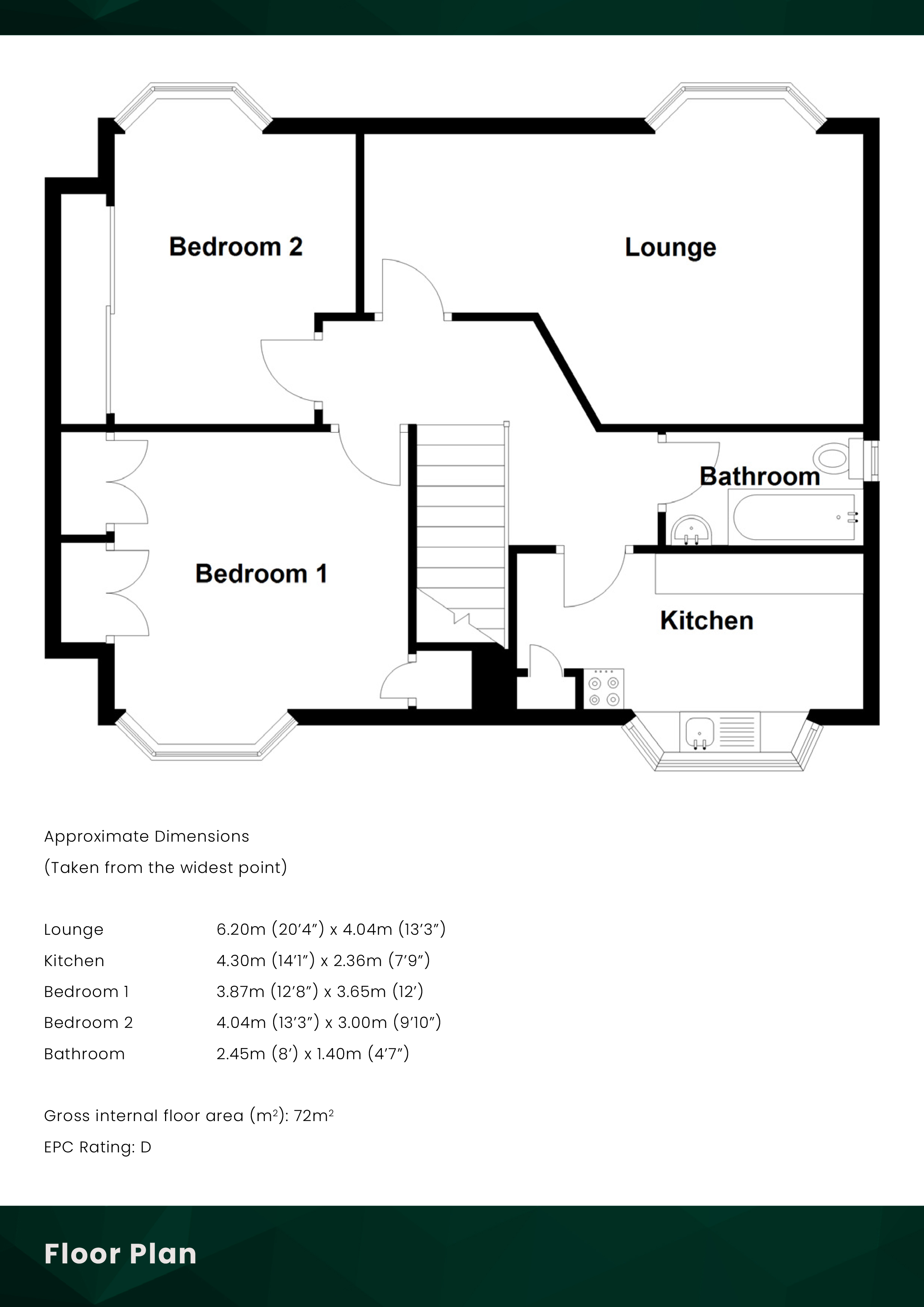 Townhill Road, Dunfermline, Fife KY12, 2 bedroom flat for sale
