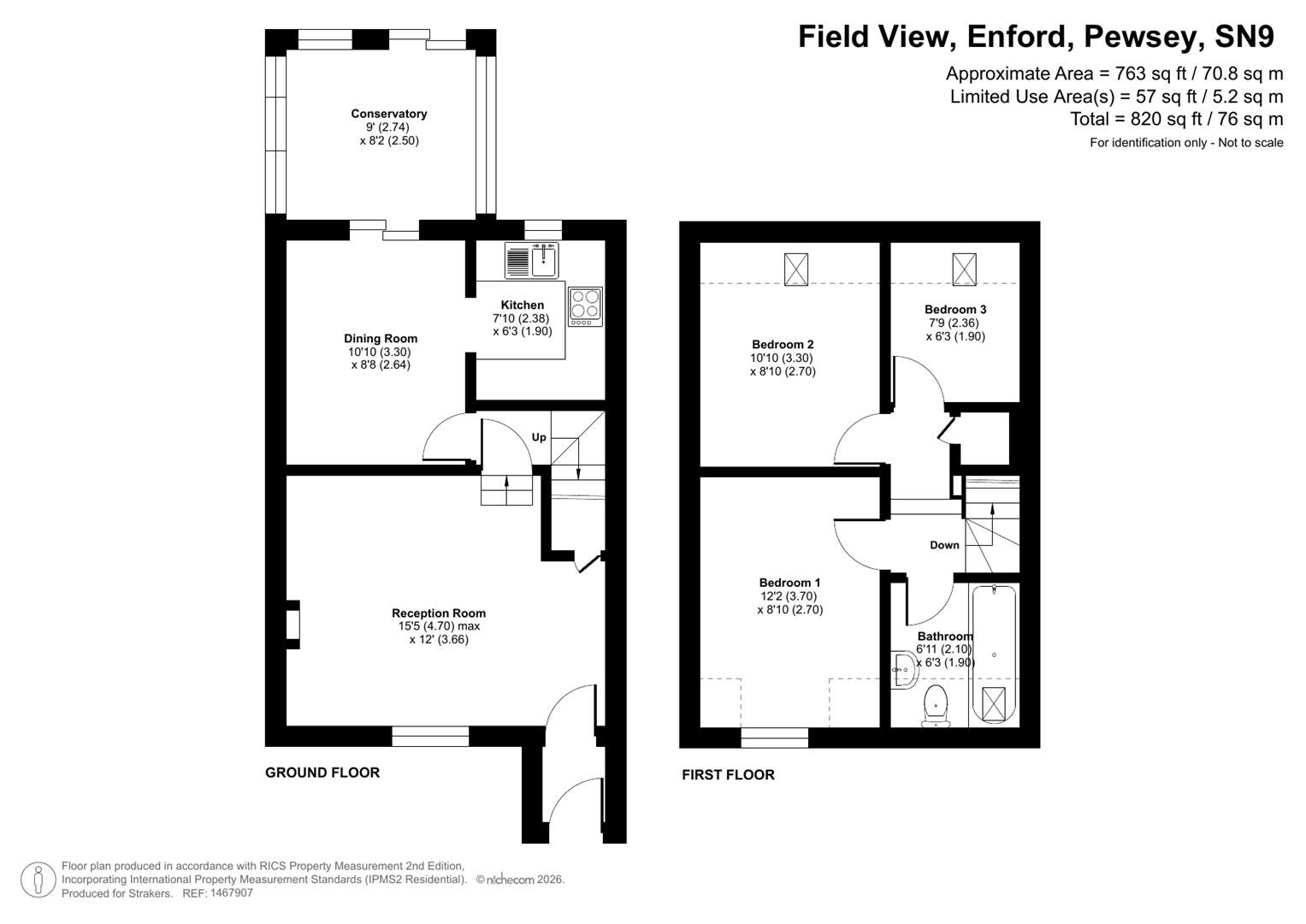 2, Field View, Pewsey floorplan