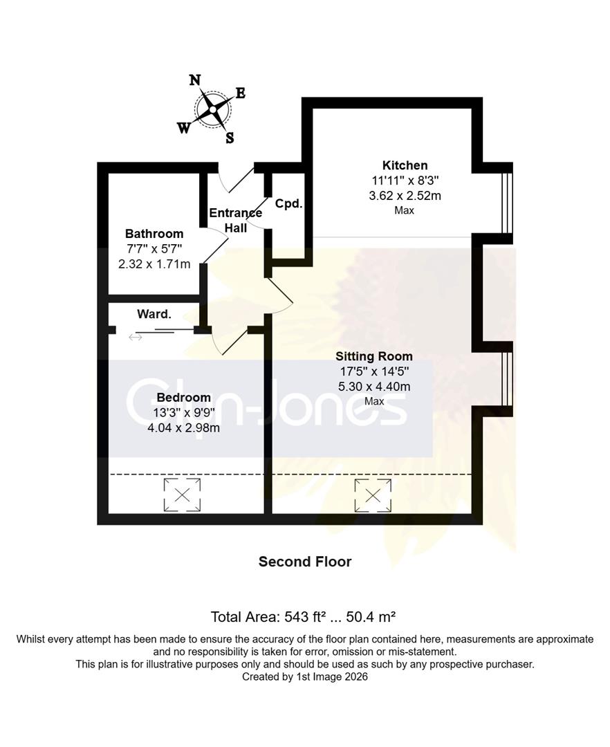 12 Abbie Court, Lake Lane, Barnham floorplan