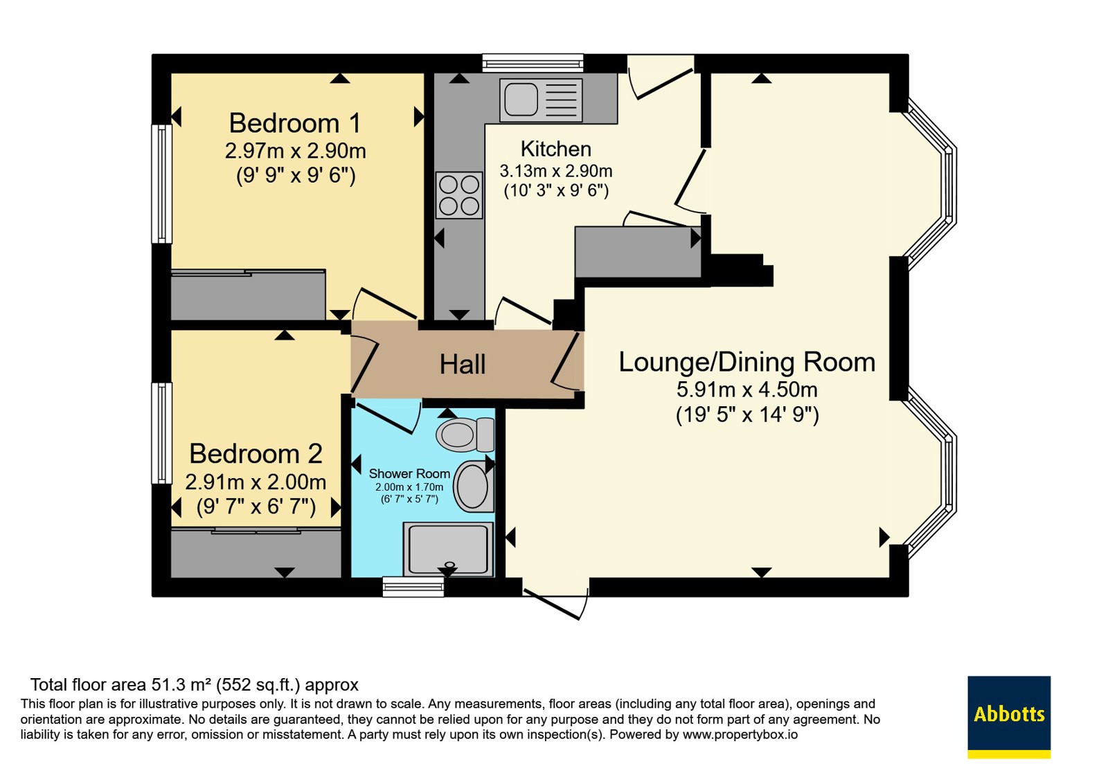 4, Grange Farm Park, Colchester floorplan