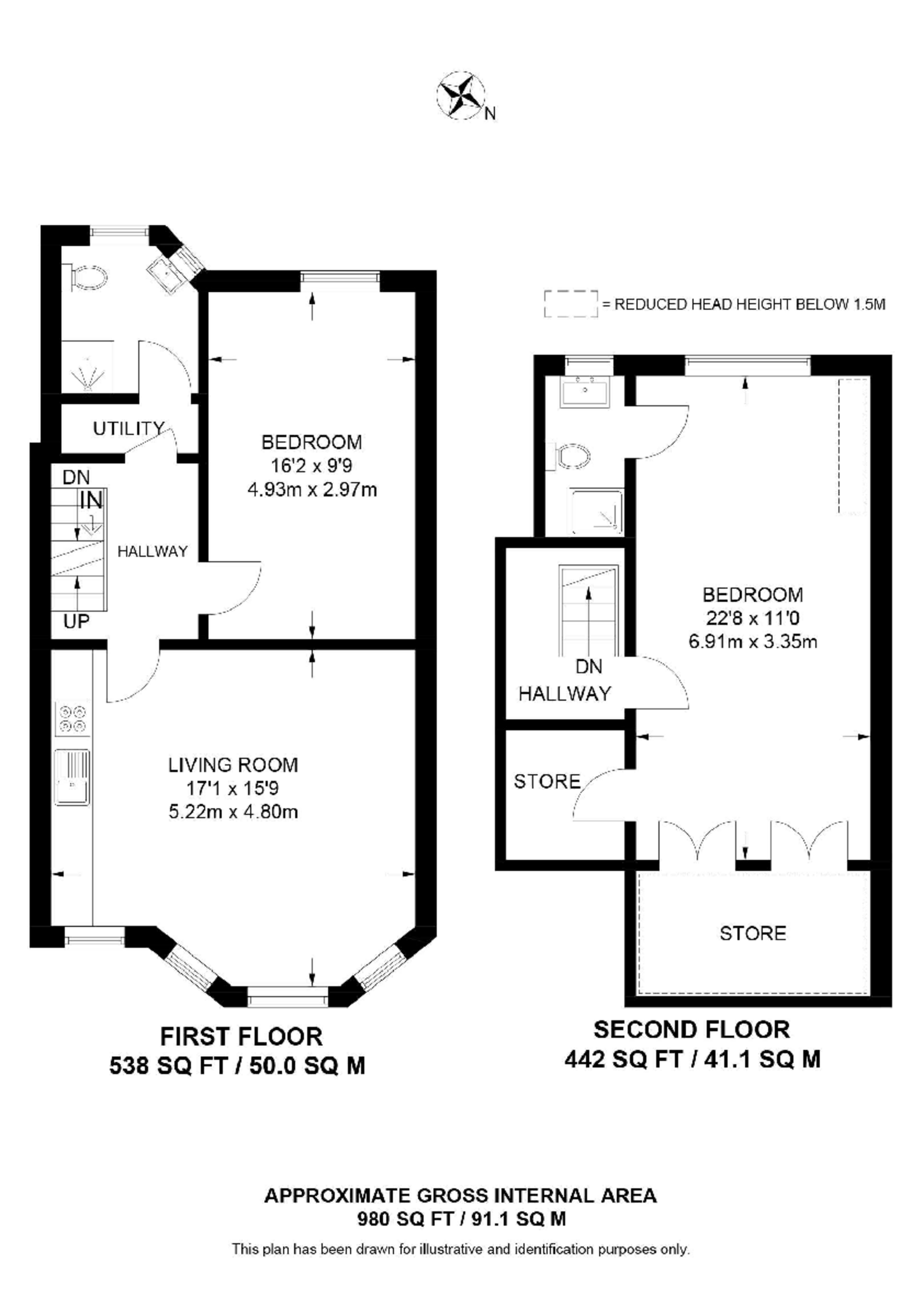 Wightman Road, N4, Harringay floorplan
