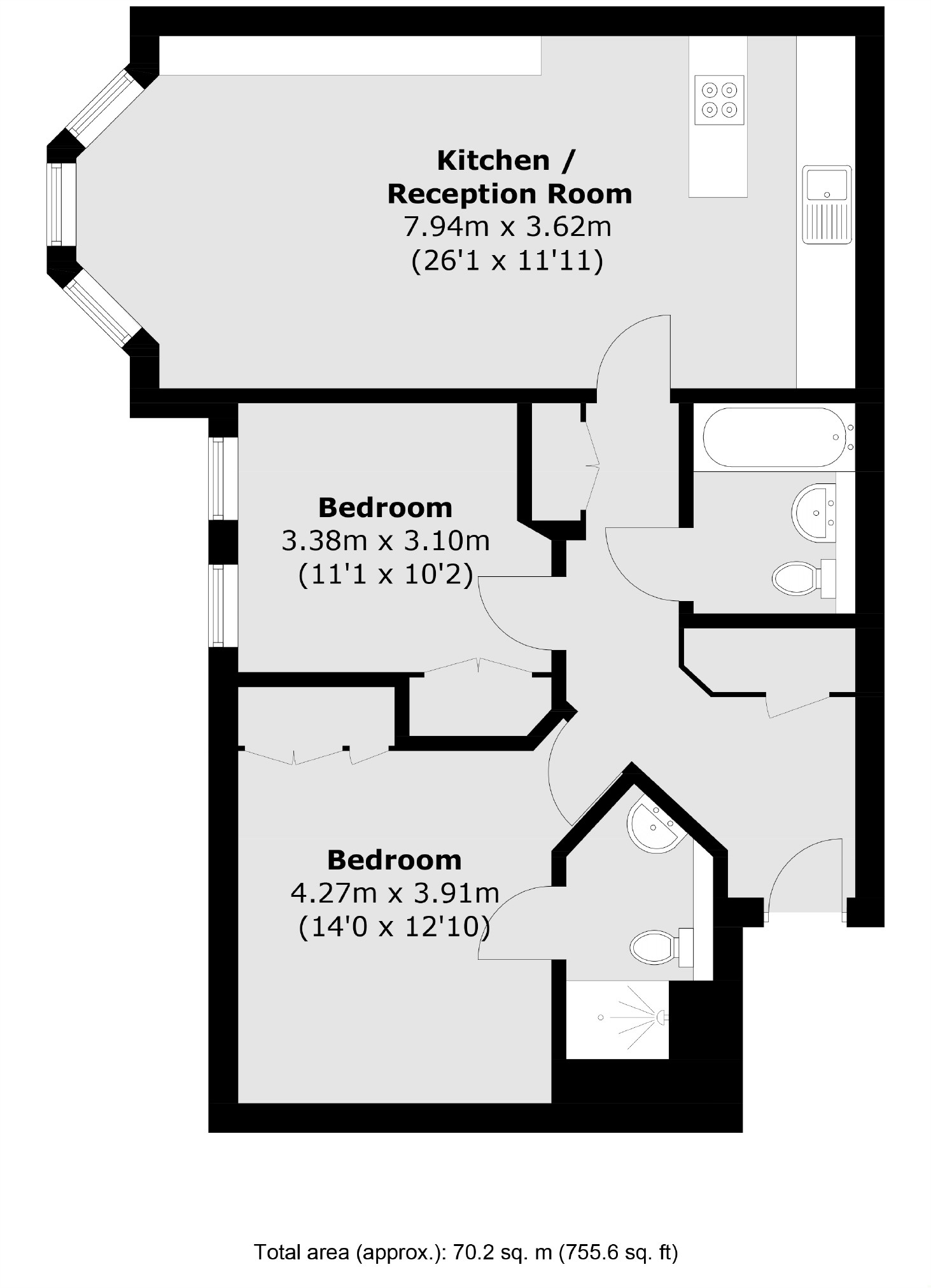 Acton Lane, London W4, 2 bedroom flat for sale 64788753 PrimeLocation