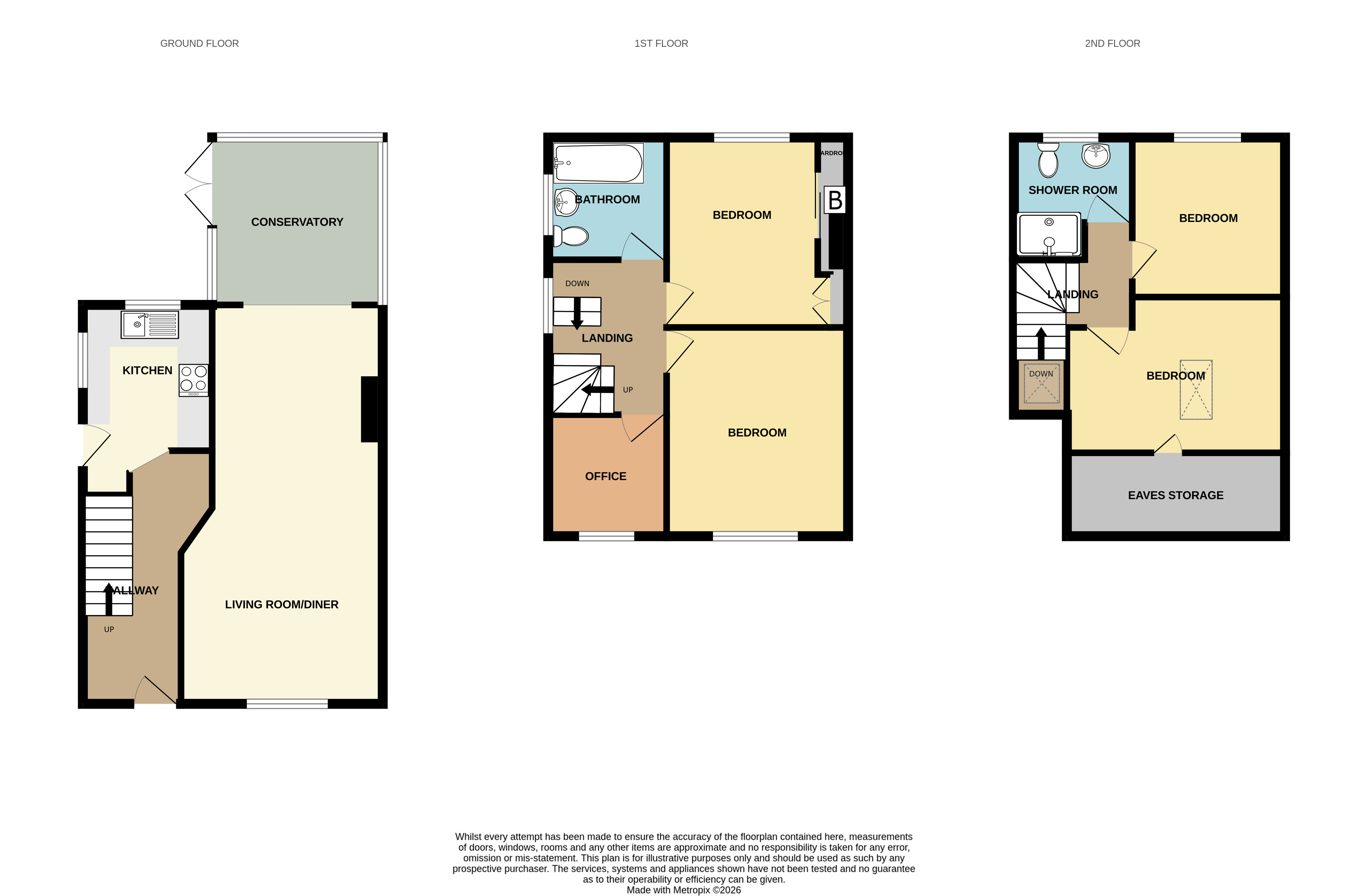 62, Herbert Road, Shoeburyness floorplan