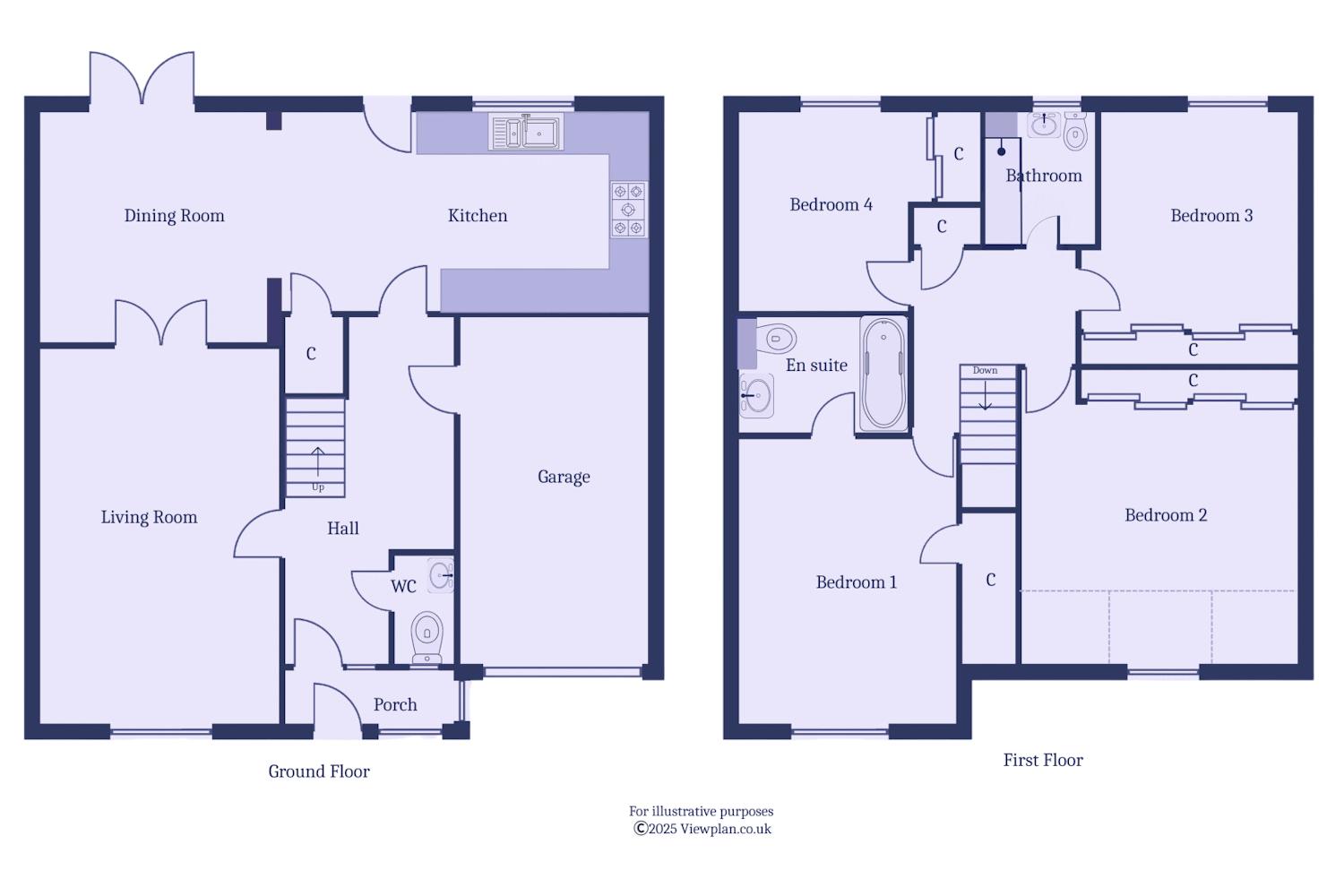 Meadowside, Penarth floorplan