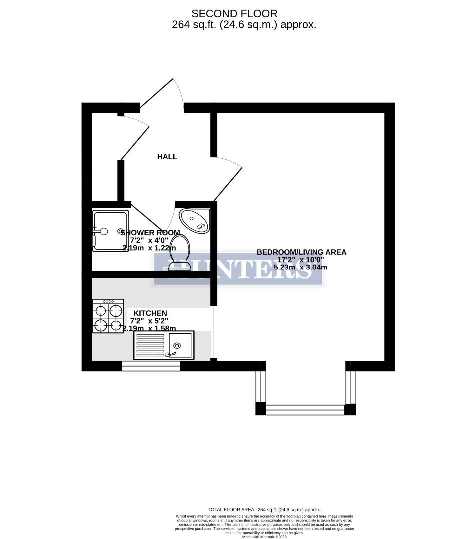 17 Fellowes Court, Cranford Lane, Harlington floorplan