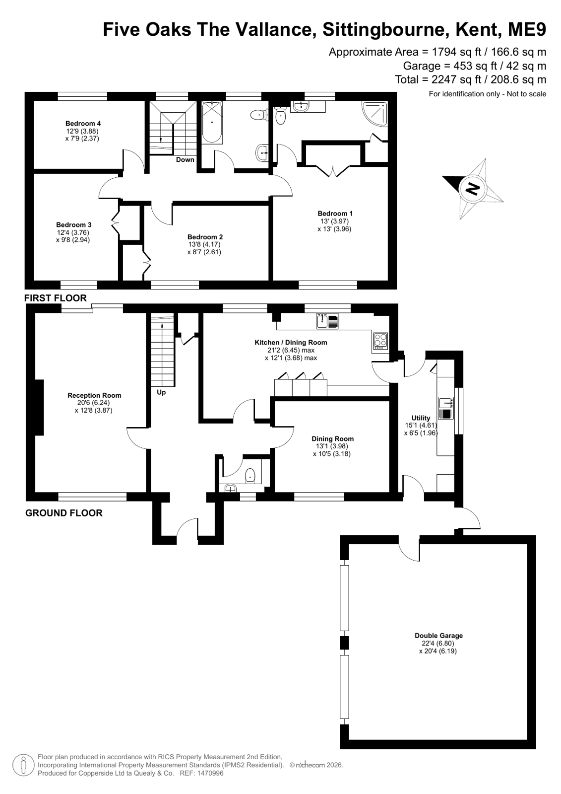 Five Oaks,, The Vallance, Sittingbourne floorplan