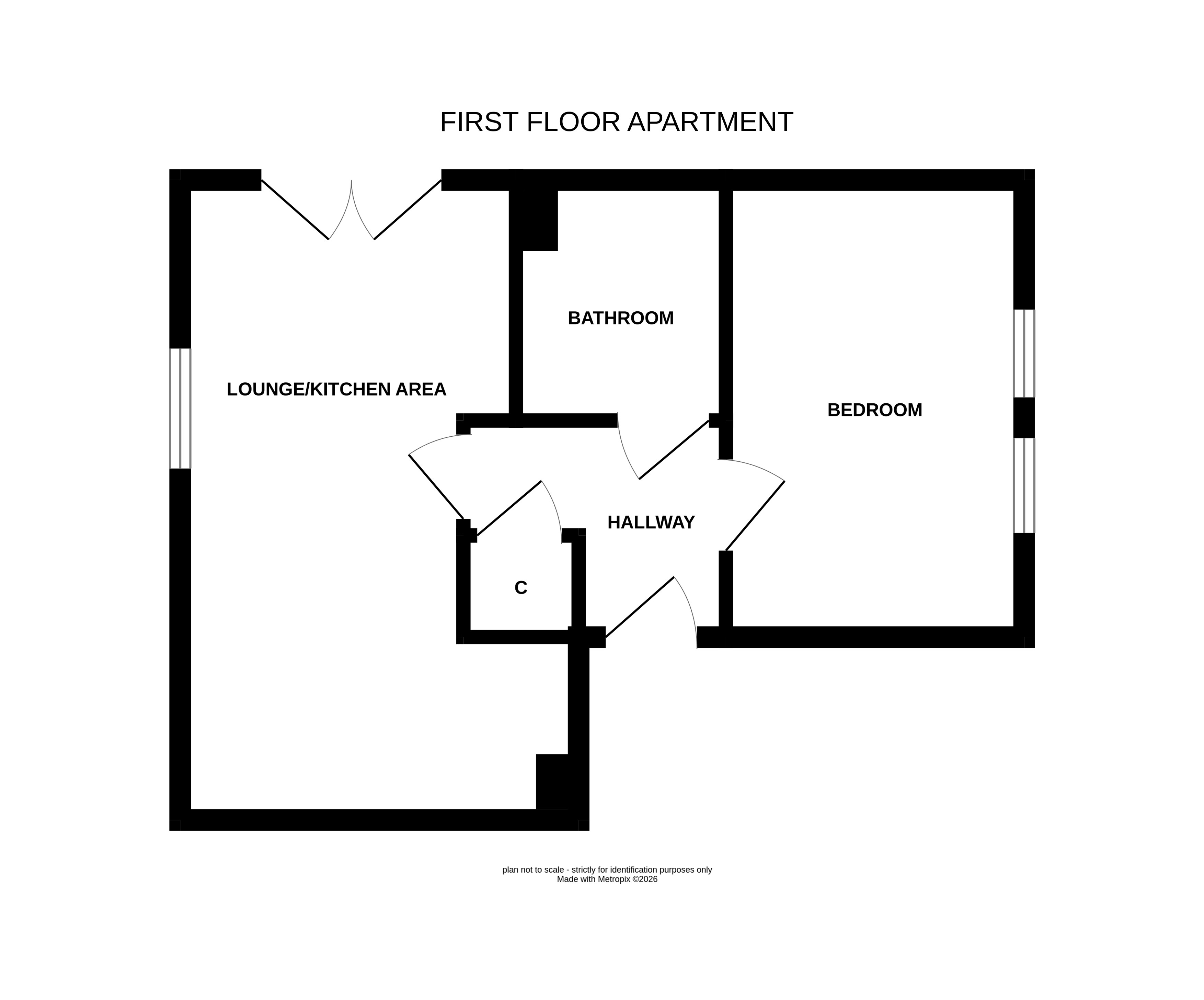 Flat 26, Lunar, 289, Otley Road, West Yorkshire floorplan