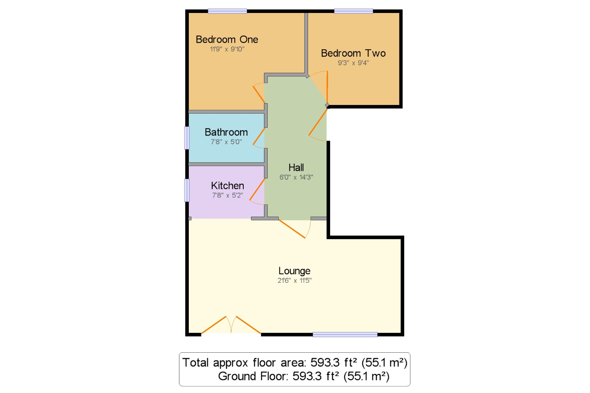 2 Bedrooms Flat for sale in Neapsands Close, Fulwood, Preston, Lancashire PR2