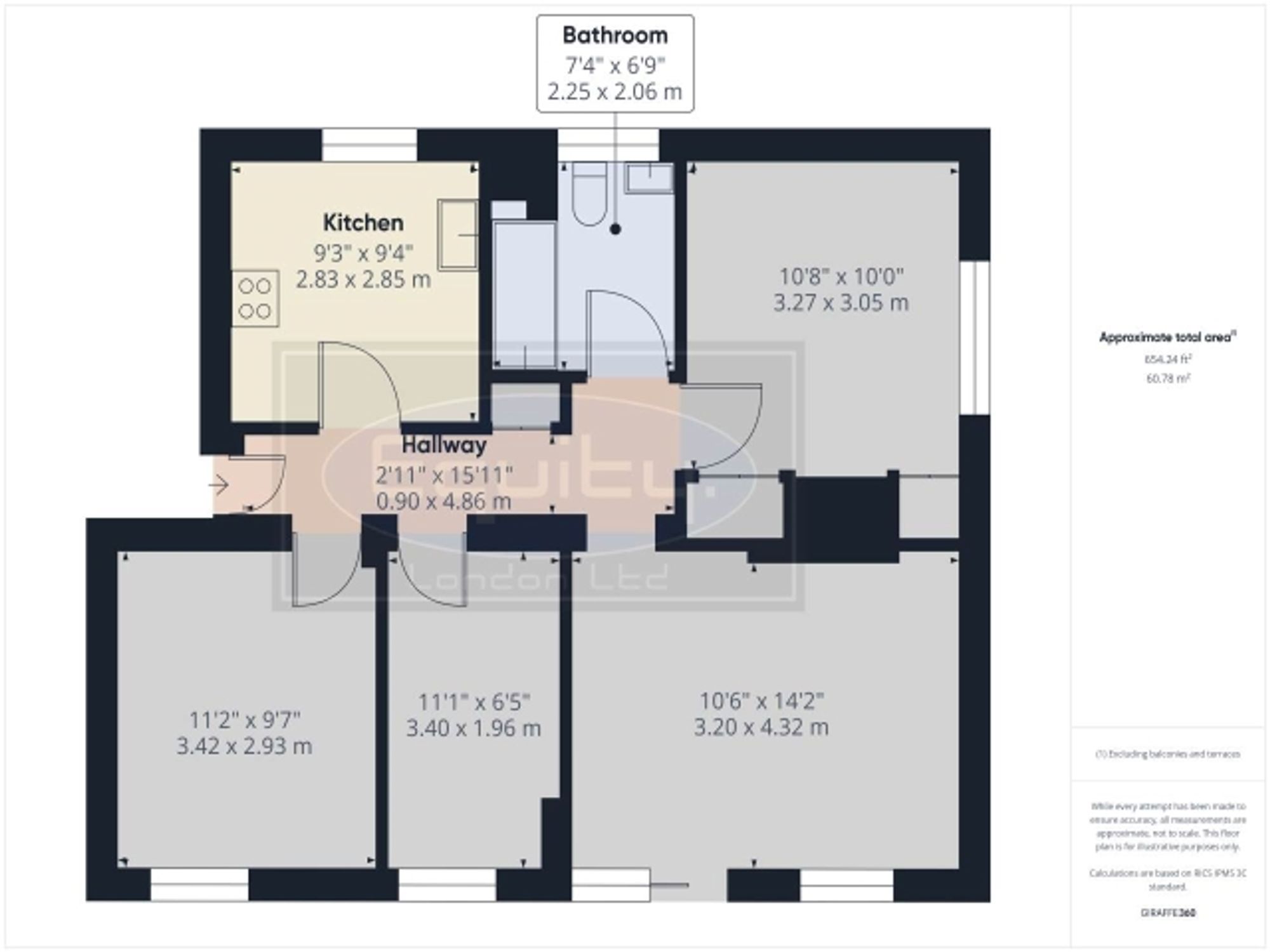 57 John Newton Court, Welling floorplan