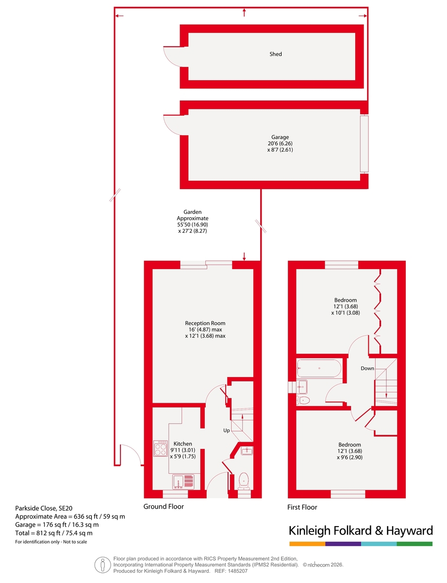 19, Parkside Close, London floorplan