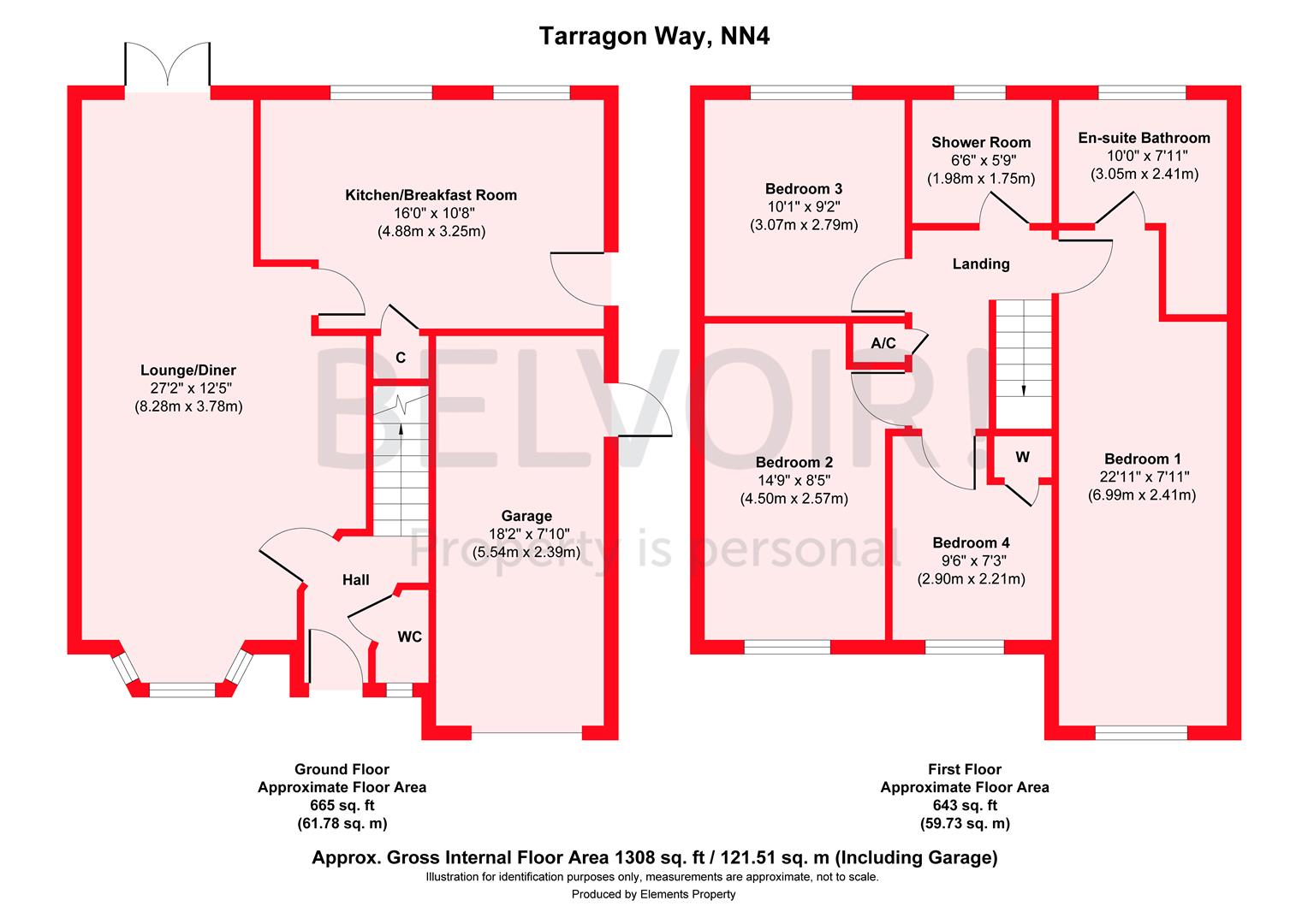 Tarragon Way, Northampton floorplan