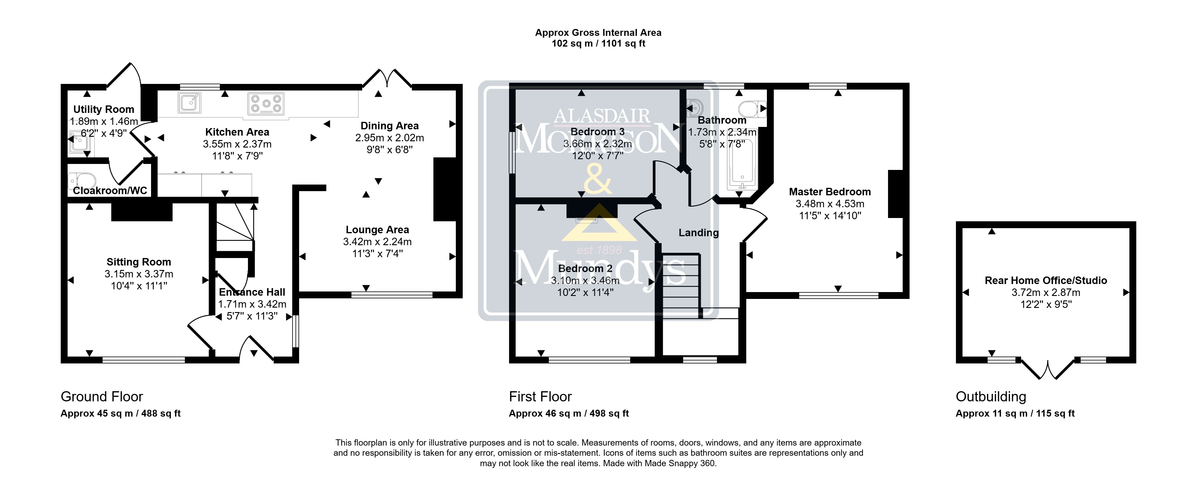 4, Oxton Road, Southwell floorplan