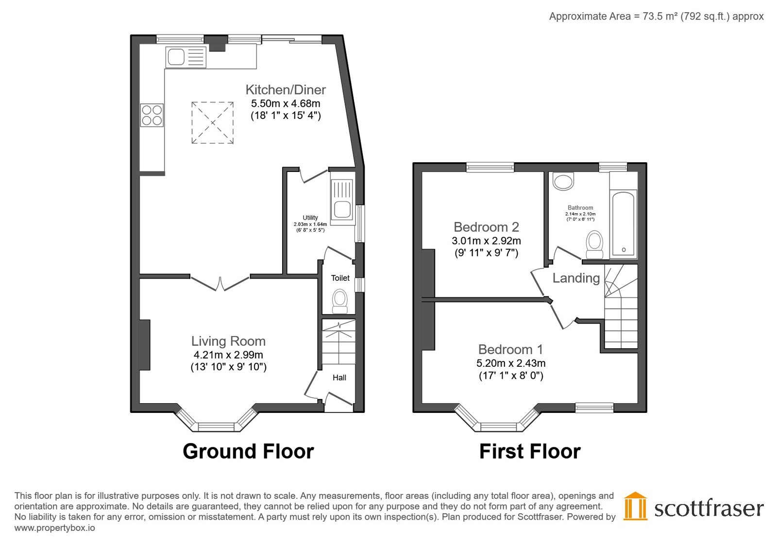 57, Cornwallis Road, Oxfordshire floorplan