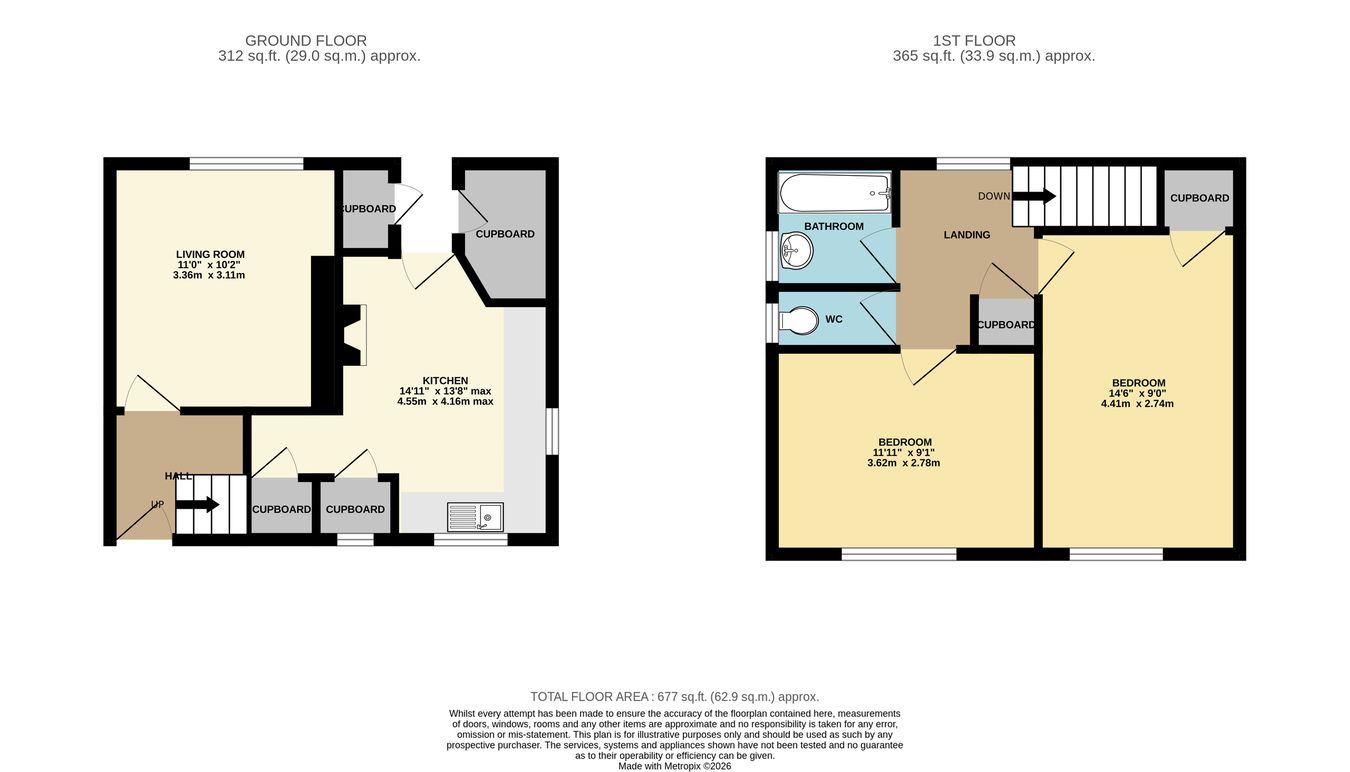 57, Jubilee Road, Bexhill-on-Sea floorplan