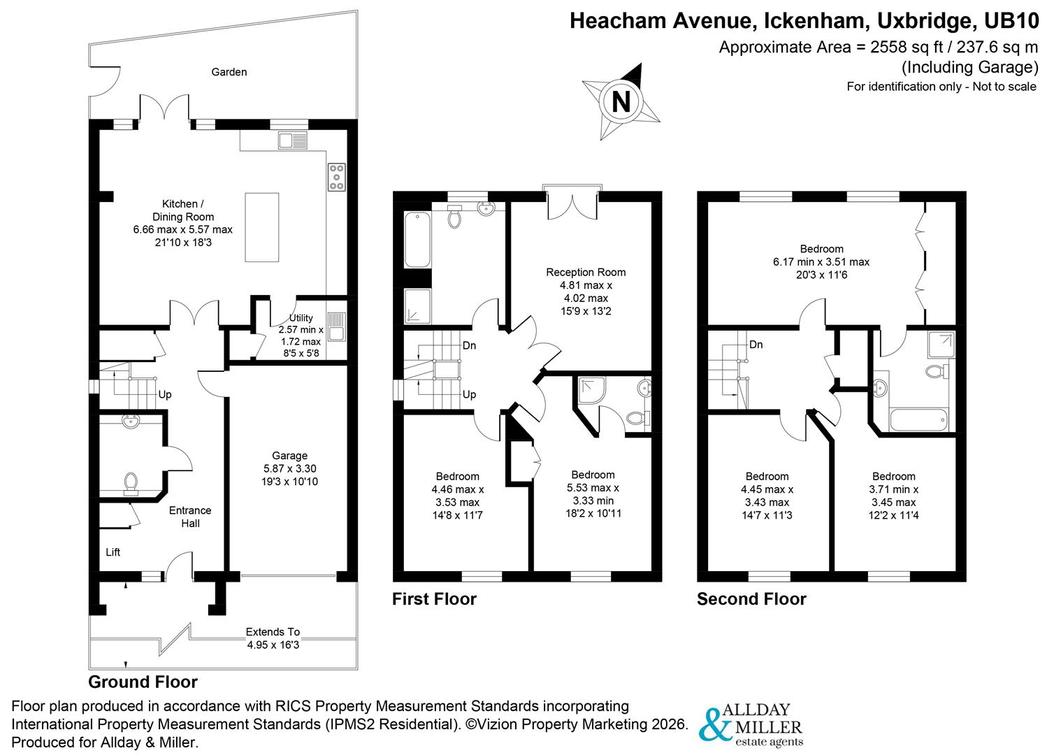 32, Heacham Avenue, Ickenham floorplan