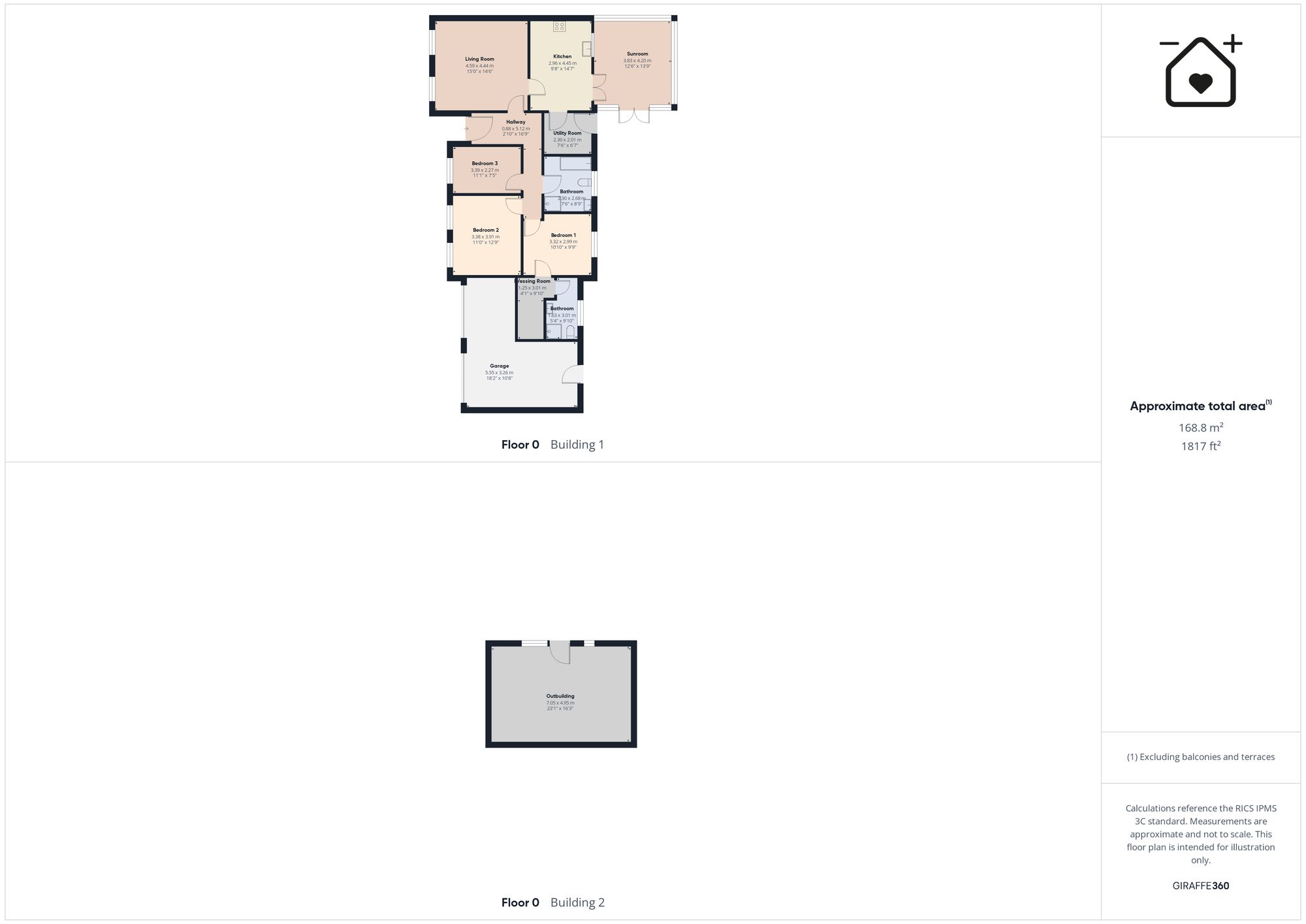 Penrhiw, Haverfordwest floorplan