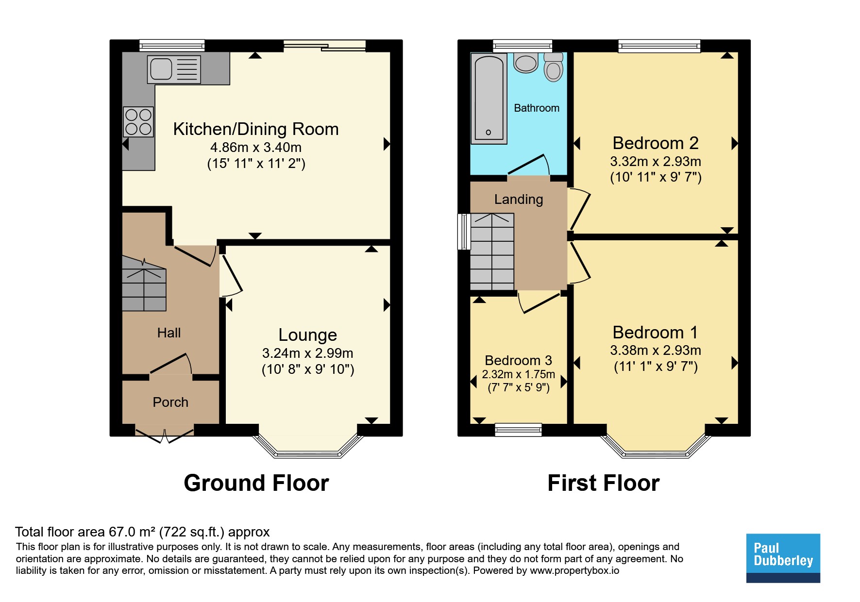28, Lindley Avenue, Tipton floorplan