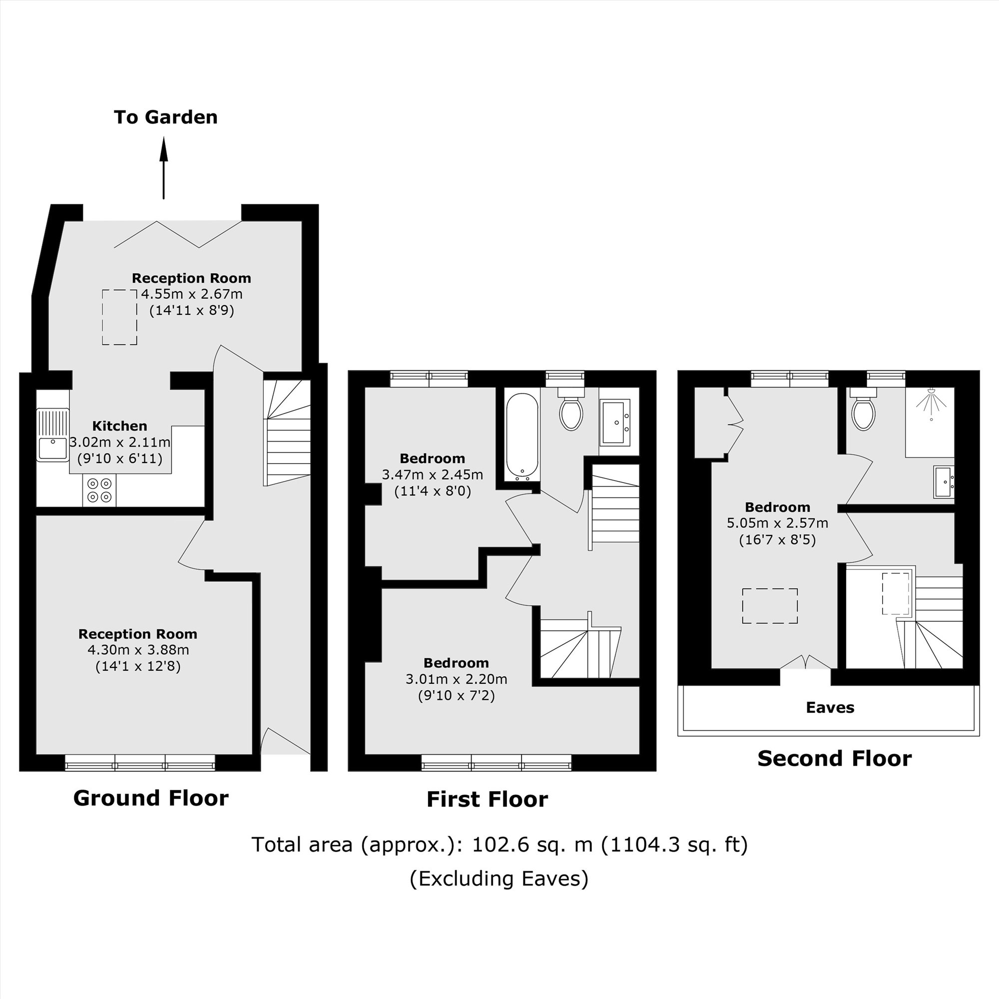 64, Laurie Road, London floorplan