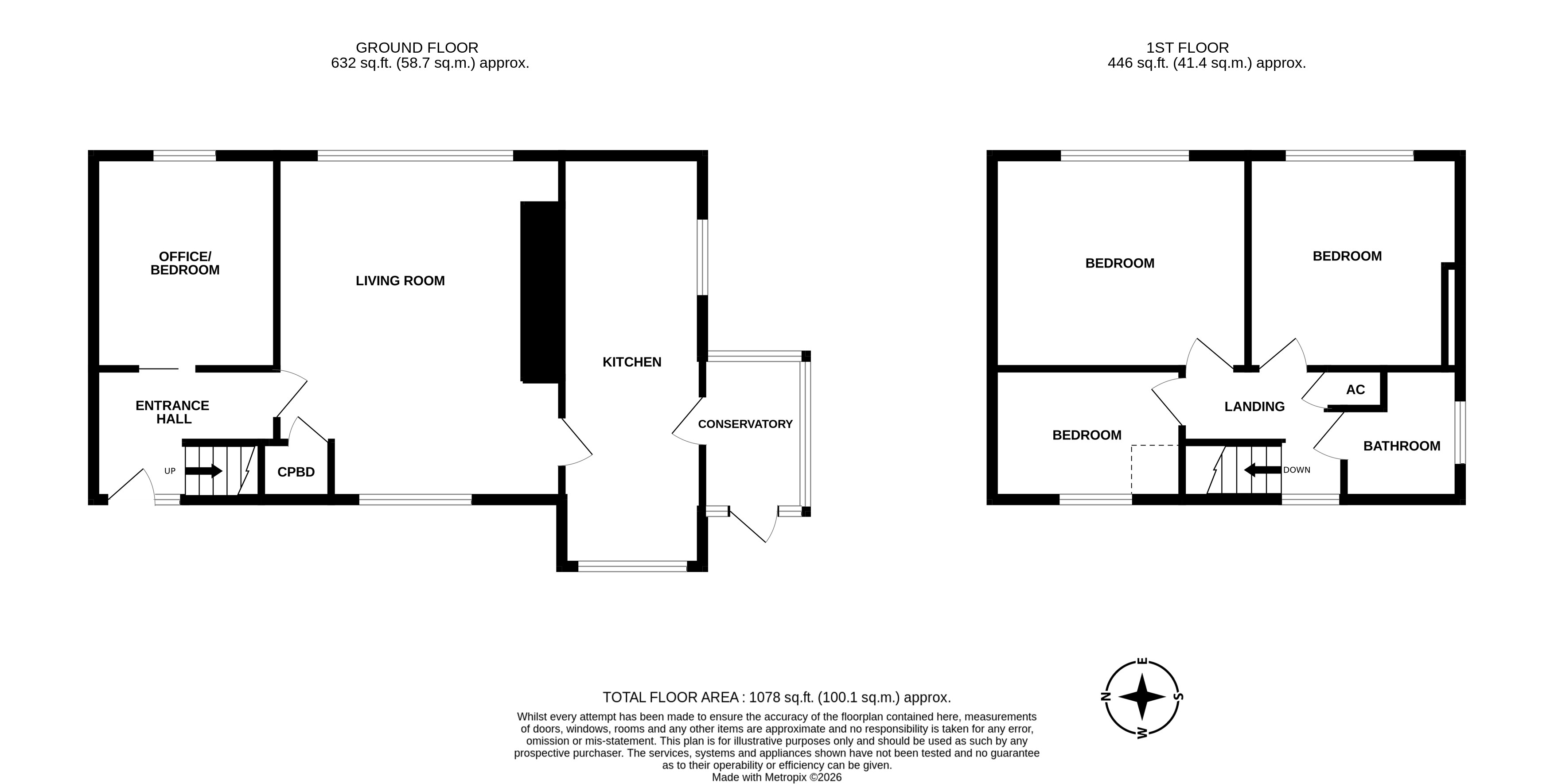 2, Perton, Hereford floorplan