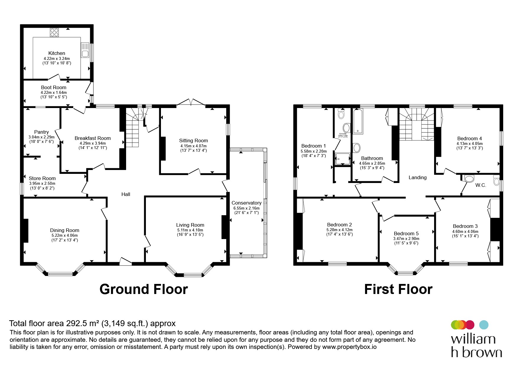 Wrangle House, Main Road, Boston floorplan