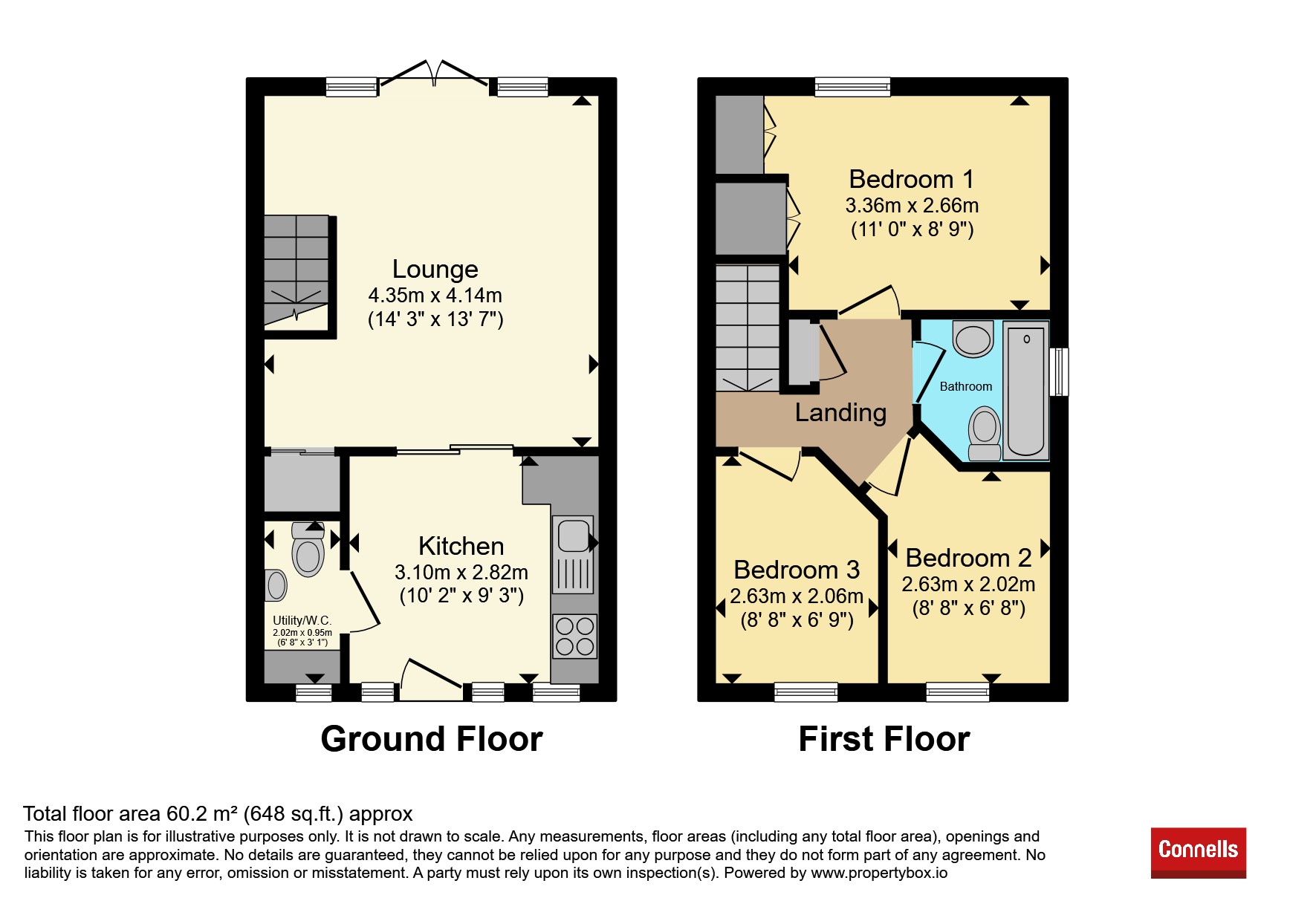 100, Appleton Drive, Basingstoke floorplan