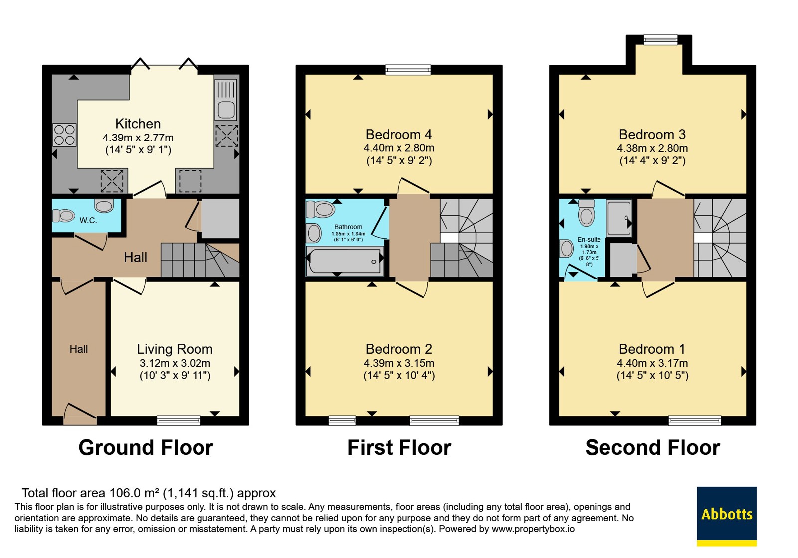 47, Bury St. Edmunds floorplan
