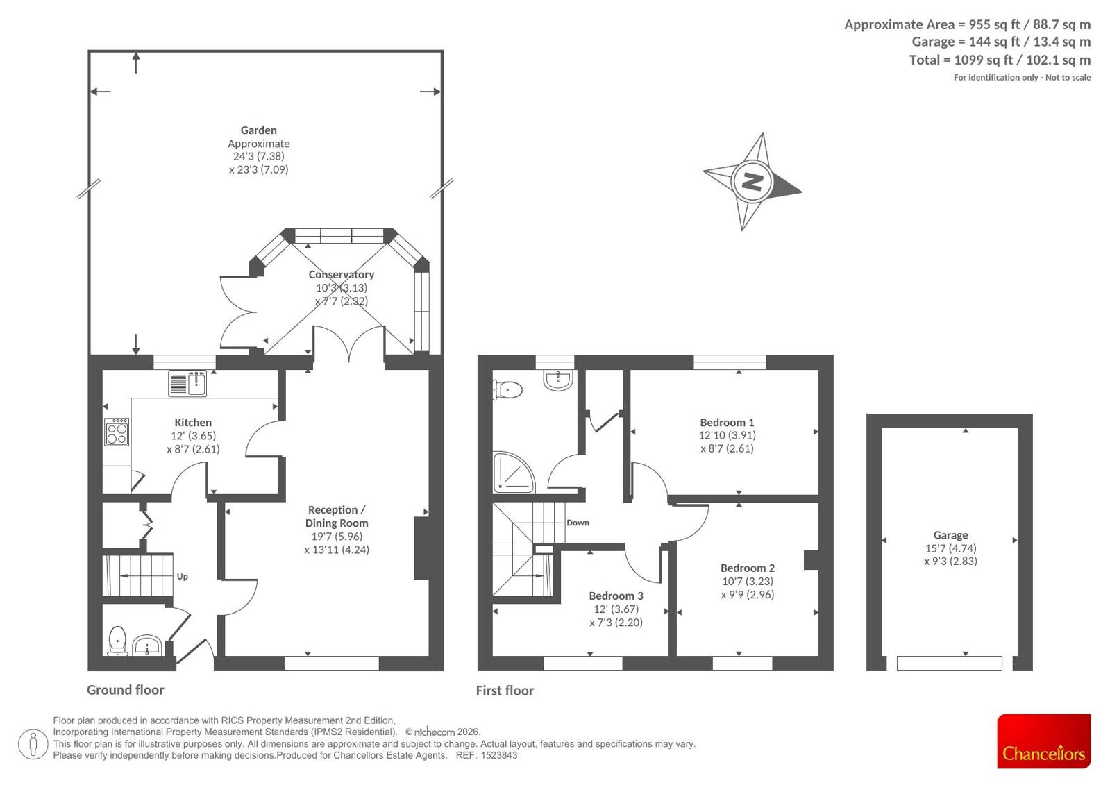 10, Tanners Court, Chipping Norton floorplan