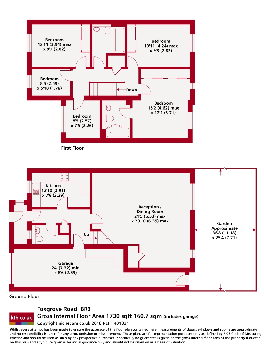 46, Foxgrove Road, Kent floorplan