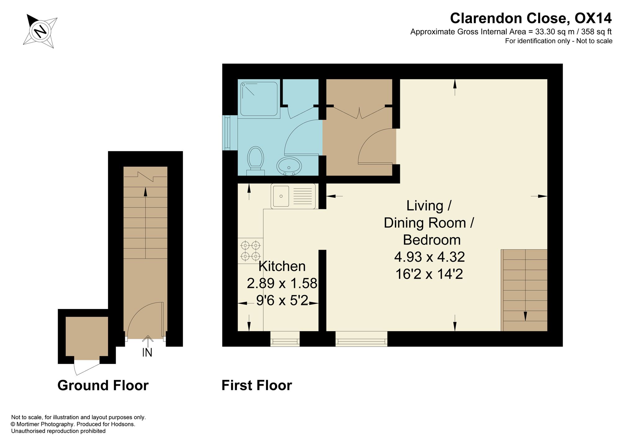 48, Clarendon Close, Abingdon, OX14 floorplan