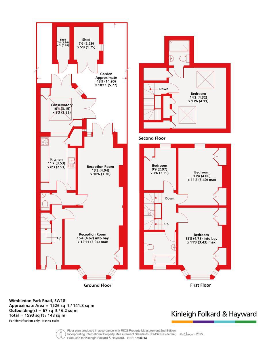 84, Wimbledon Park Road, London floorplan