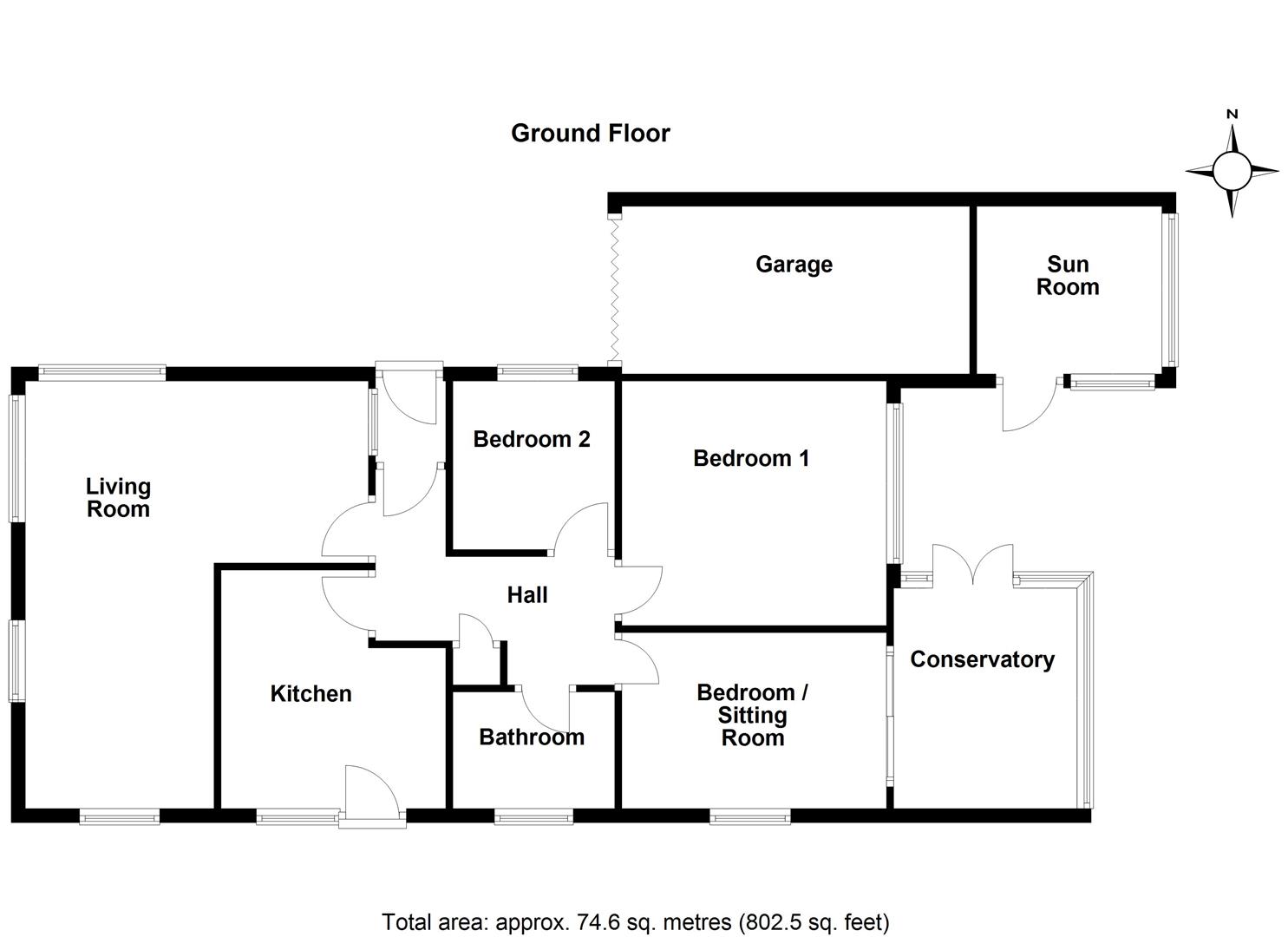 3, Clifton Way, Benfleet floorplan