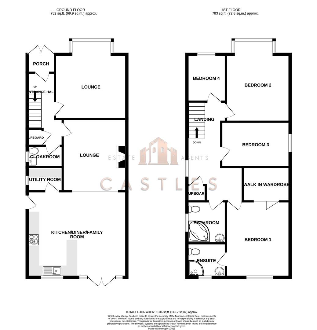 14, The Close, Fareham floorplan