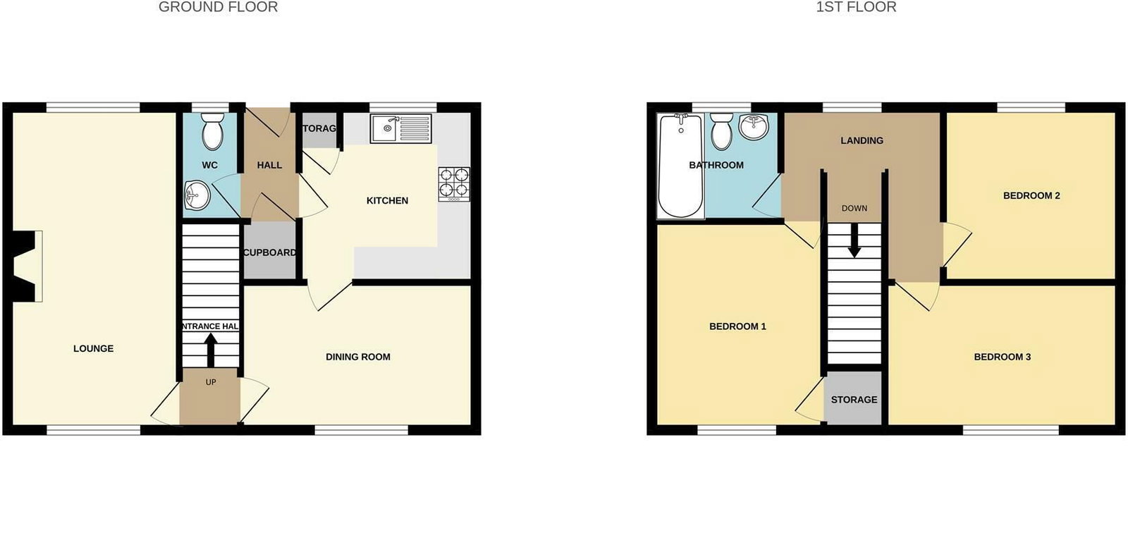 9, Churchfield Avenue, Barnsley floorplan