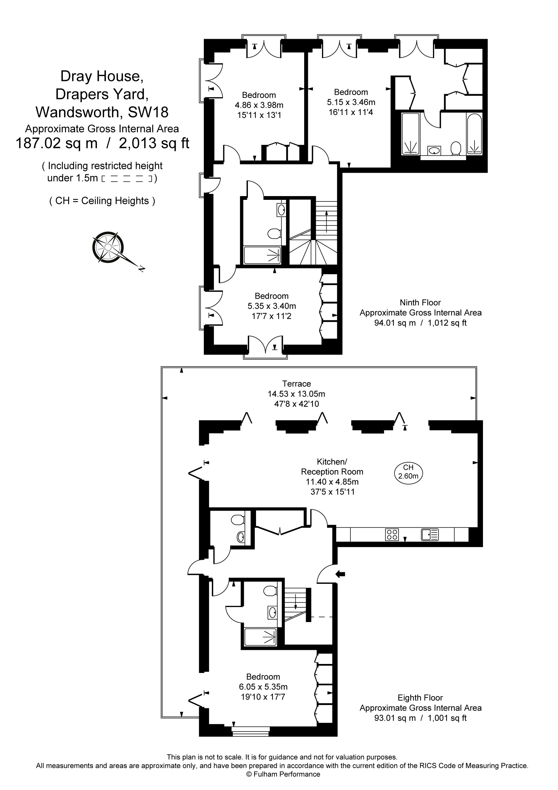 Apartment 57,, Dray House, London floorplan